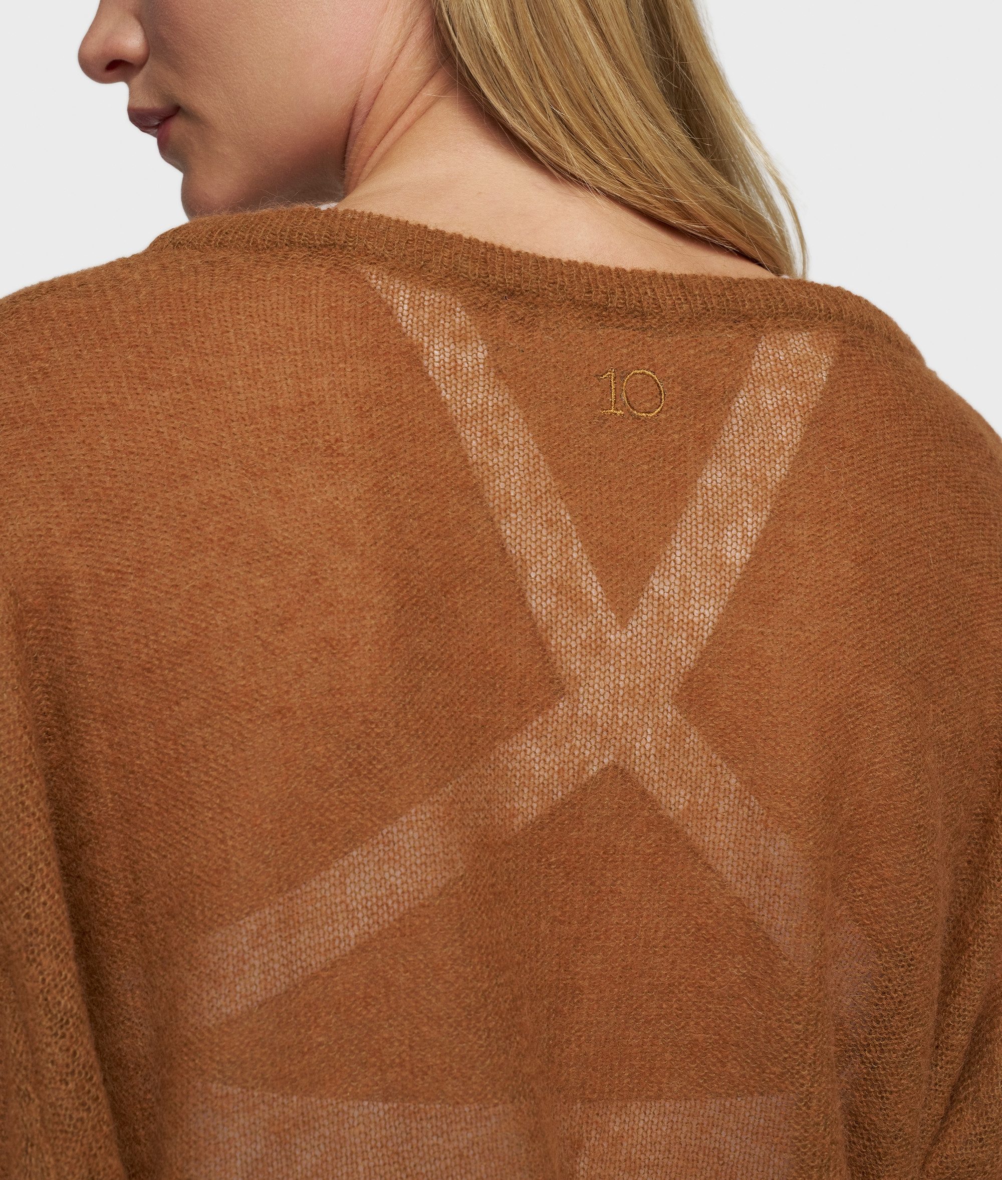 10DAYS Rundhalspullover thin knit sweater günstig online kaufen