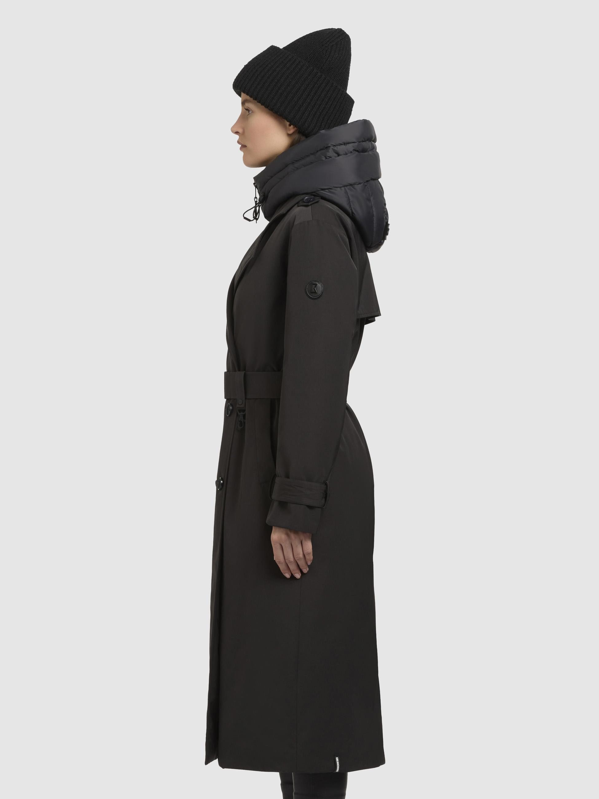 khujo Trenchcoat Elena-YM Warmer Wintermantel mit günstig online kaufen