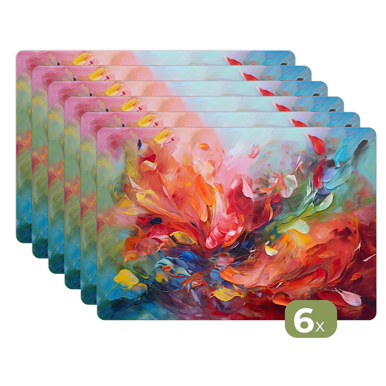 MuchoWow Platzset Ölgemälde - Kunst - günstig online kaufen
