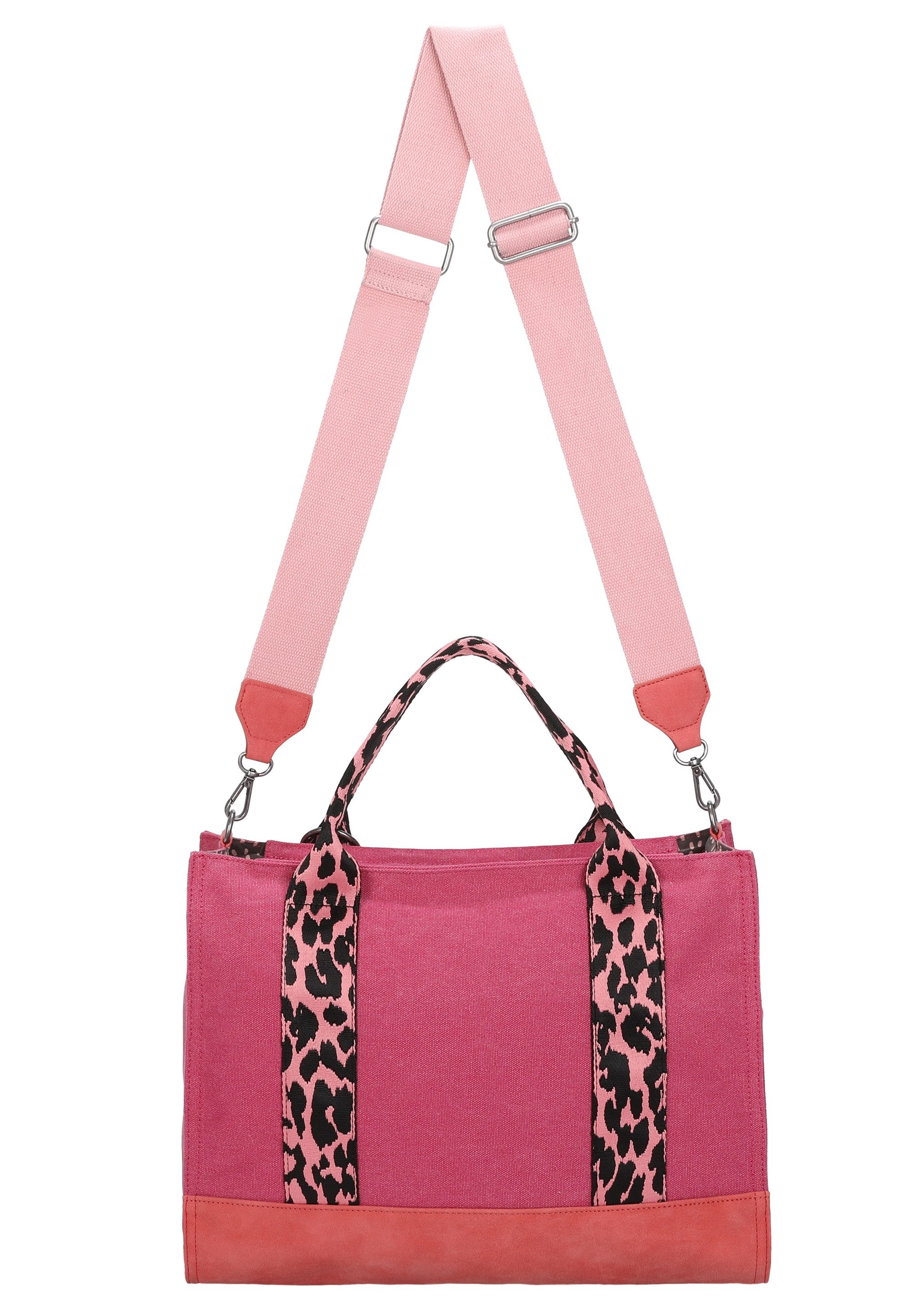 Fritzi aus Preußen Schultertasche Tote Bag Limited Summer Leo Pink Fruity, mit abnehmbarer Kordel
