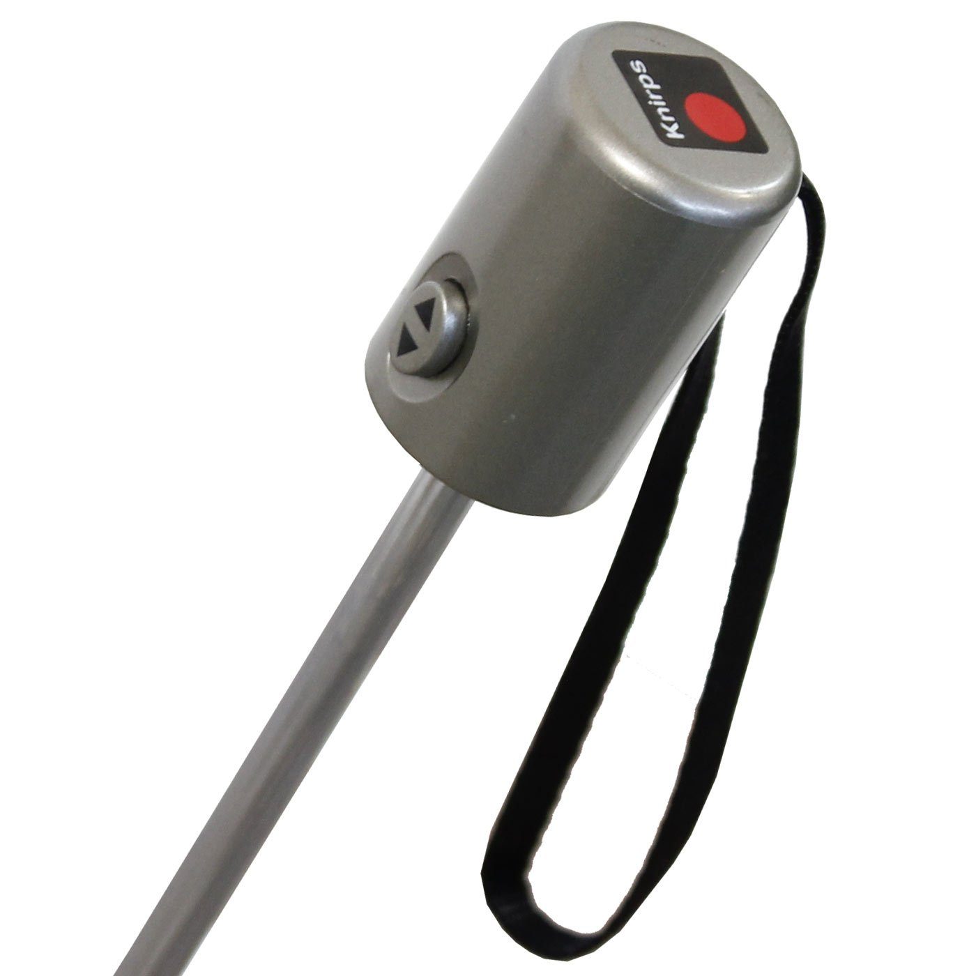 Knirps® Taschenregenschirm Slim Duomatic mit Auf-Zu-Automatik - Paint Drops, immer mit dabei, passt in jede Tasche – Bild 5 von 5