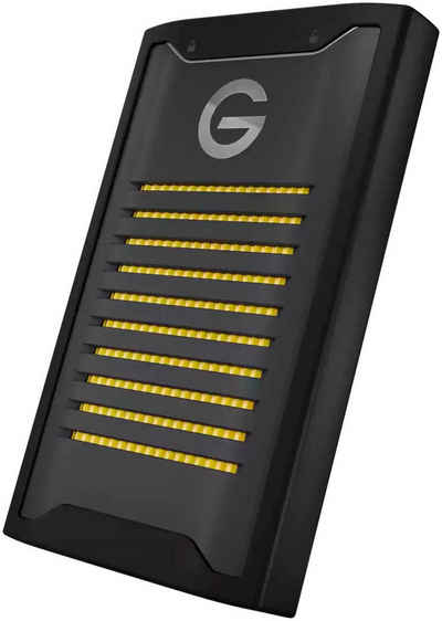 Sandisk G-DRIVE ArmorLock SSD 1TB SSD-Festplatte (1000 GB) 1000 MB/S Lesegeschwindigkeit, 1000 MB/S Schreibgeschwindigkeit