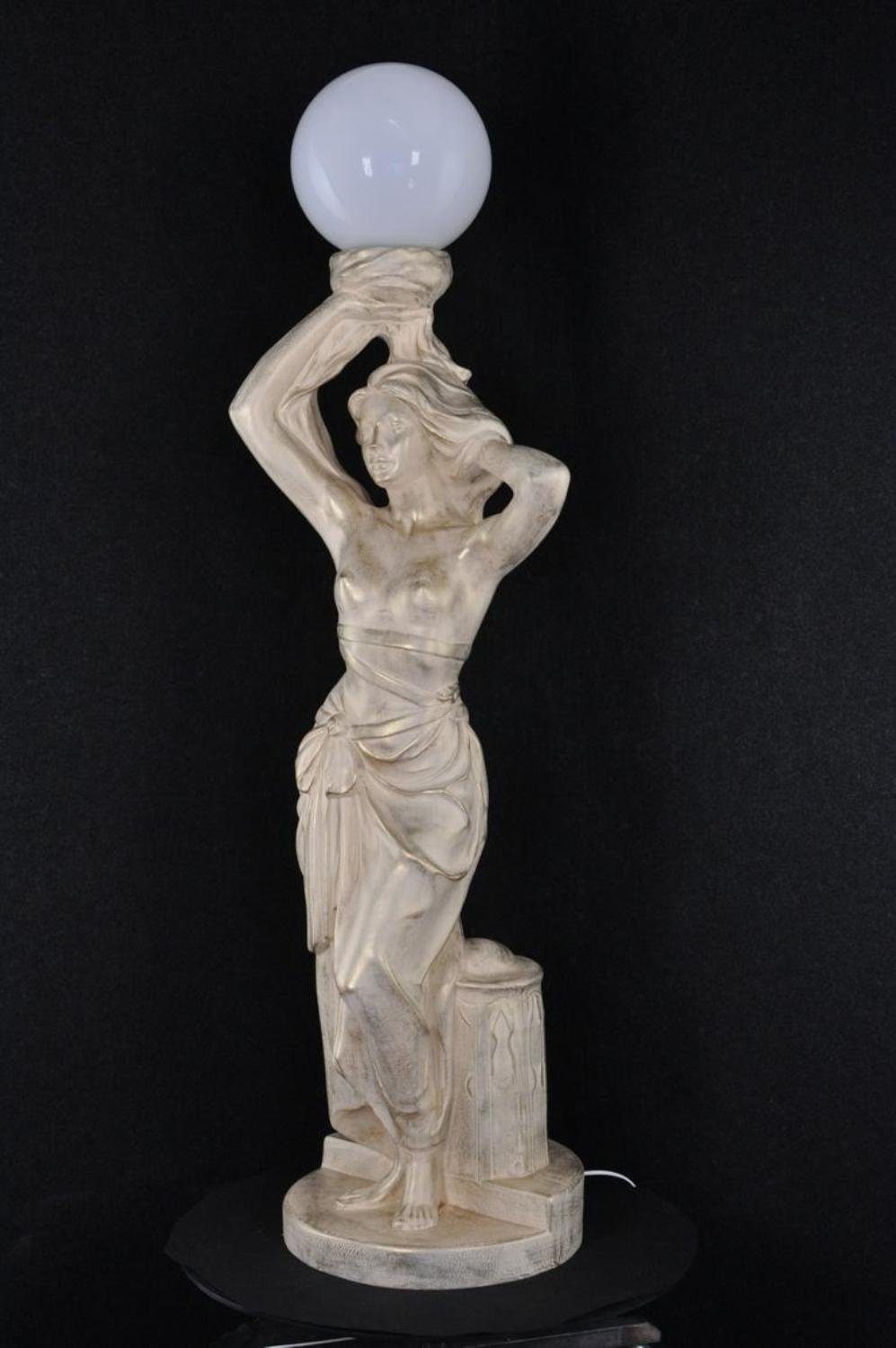 JVmoebel Leuchte Skulptur Figur Antik Lampe Standleuchte Skulptur Stehleuchte Stil