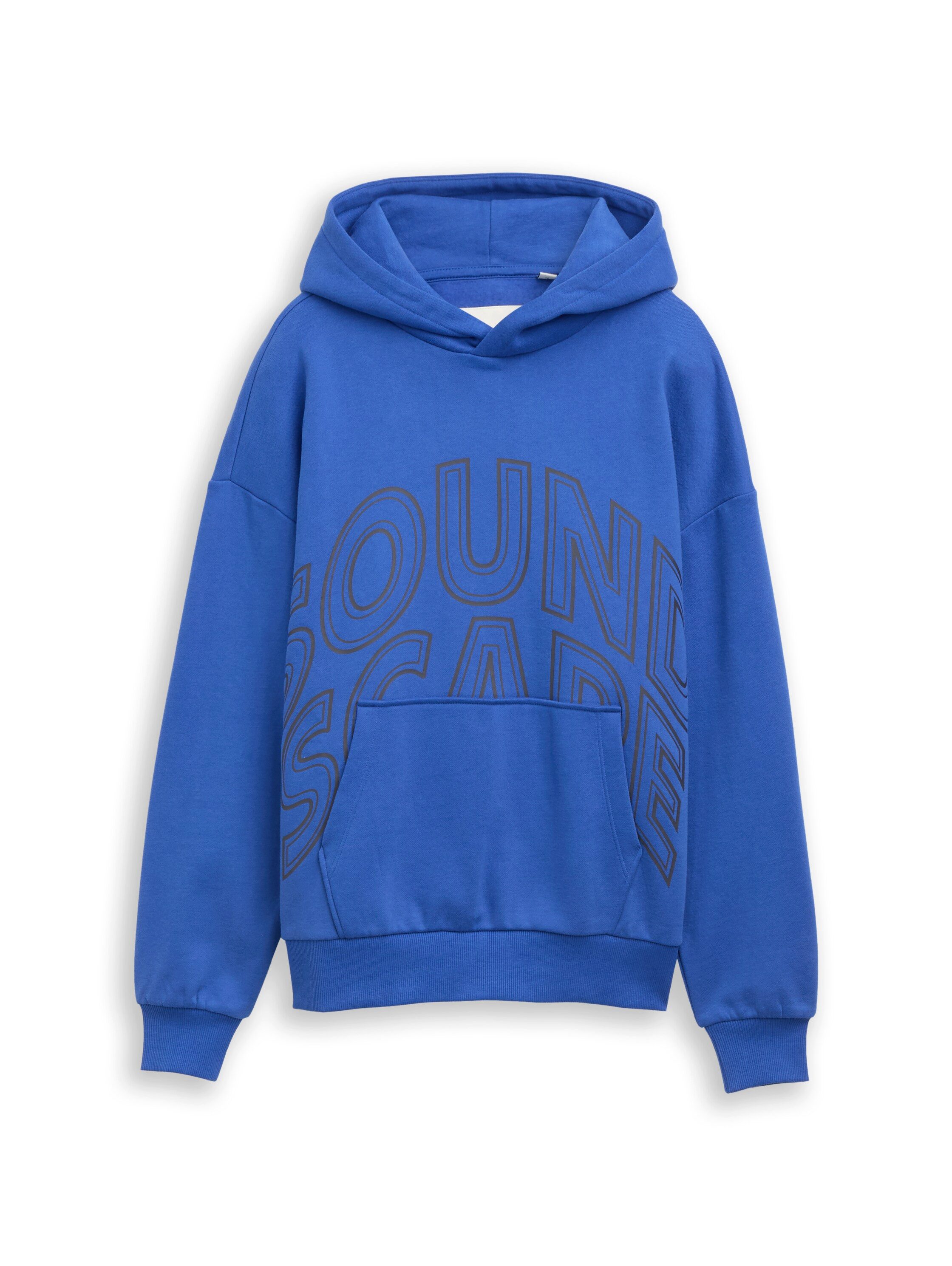 TOM TAILOR Kapuzensweatshirt mit Kängurutasche und Print / für Boys