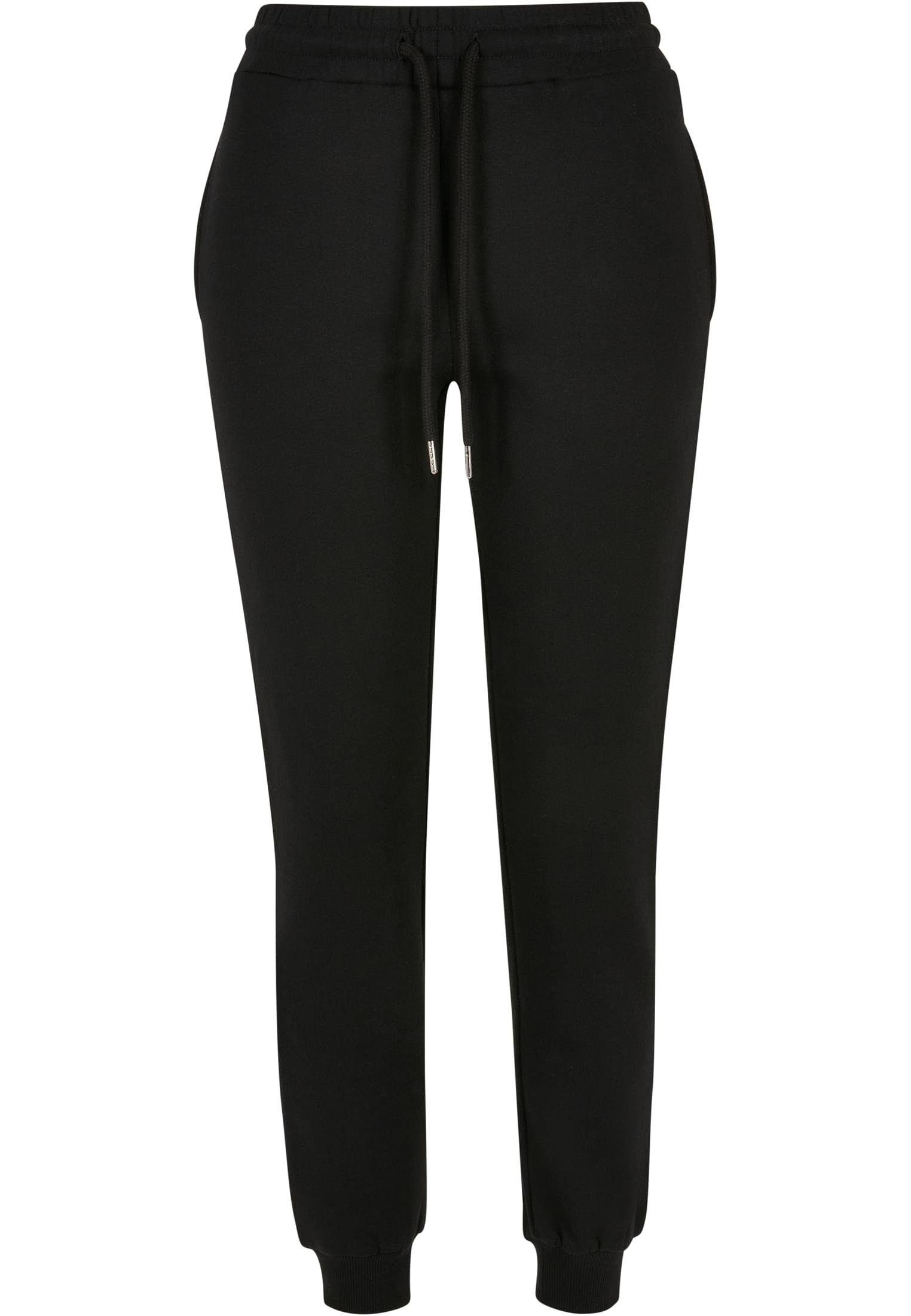 CLASSICS (1-tlg) Organic Stoffhose URBAN Slim Ladies black Sweat Damen Pants