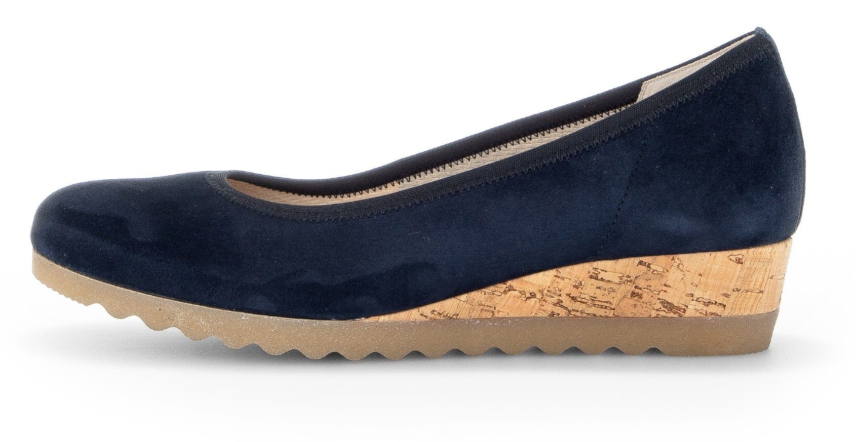 Gabor Keilpumps Businessschuh, Heels mit Absatz in Kork-Optik