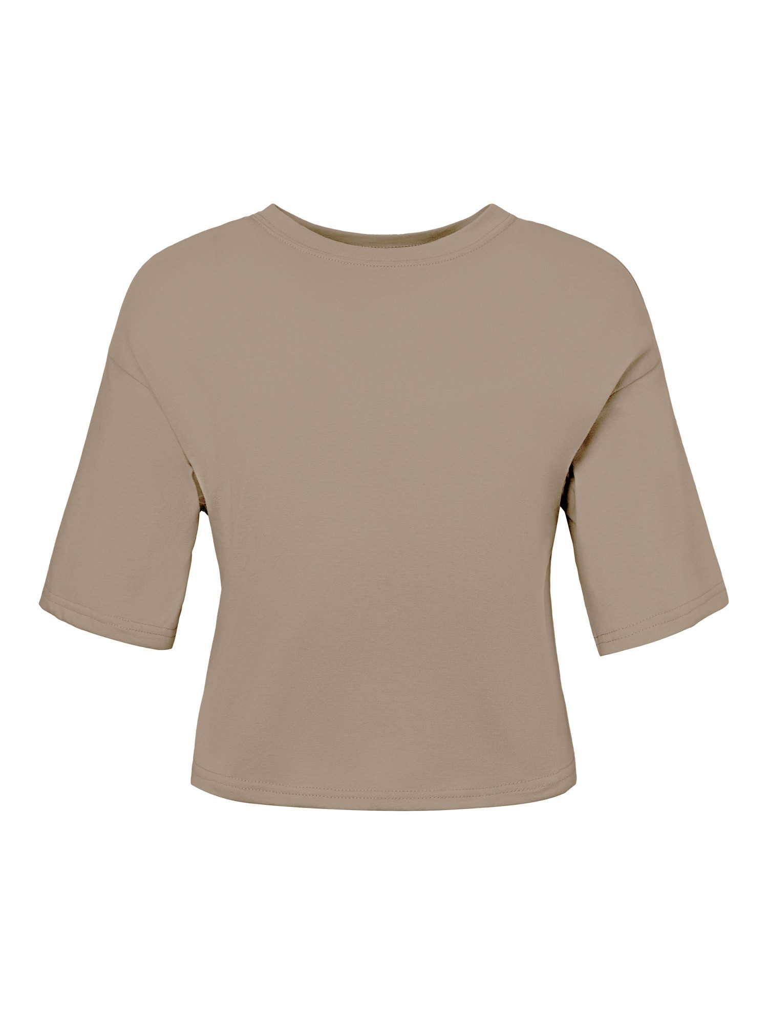 T-Shirt Damen Kurzarm Bauchfrei Top