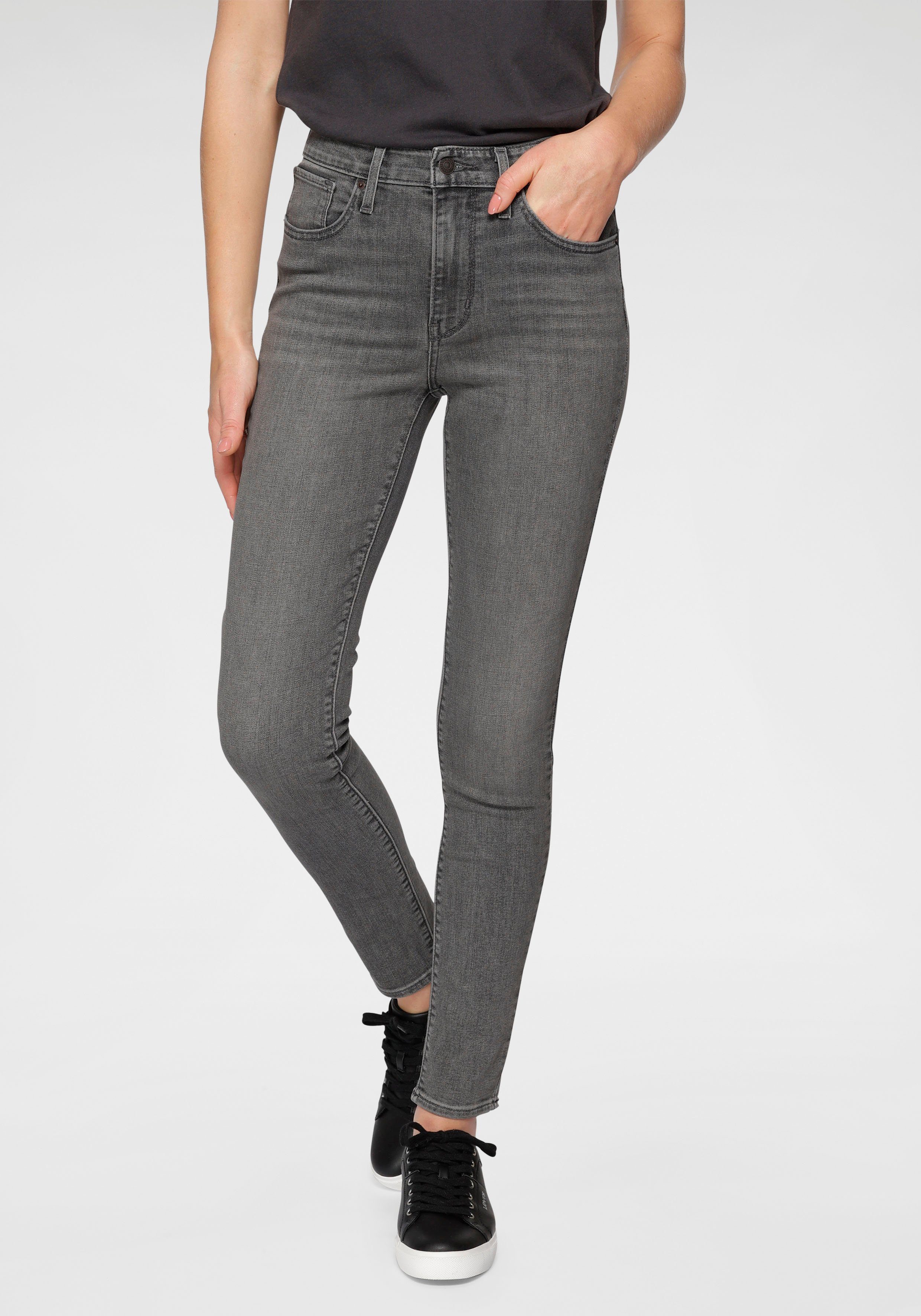 Graue High Waist Jeans online kaufen | OTTO