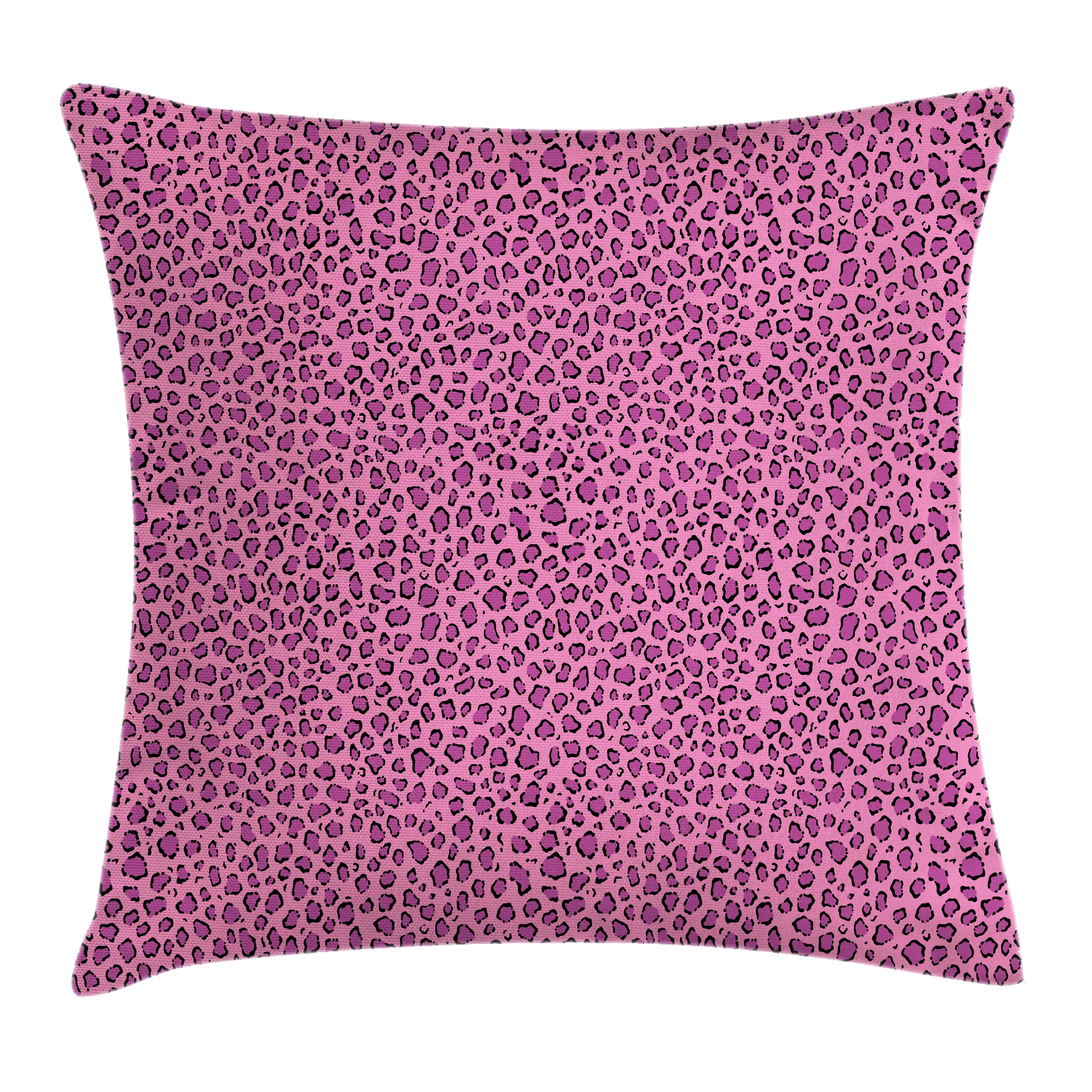 Stück), Abakuhaus Beidseitiger Leopard-Haut-Spots Pattern Kissenbezüge (1 mit Waschbar Safari Kissenhülle Farben Druck, Farbfesten Reißverschluss Klaren mit