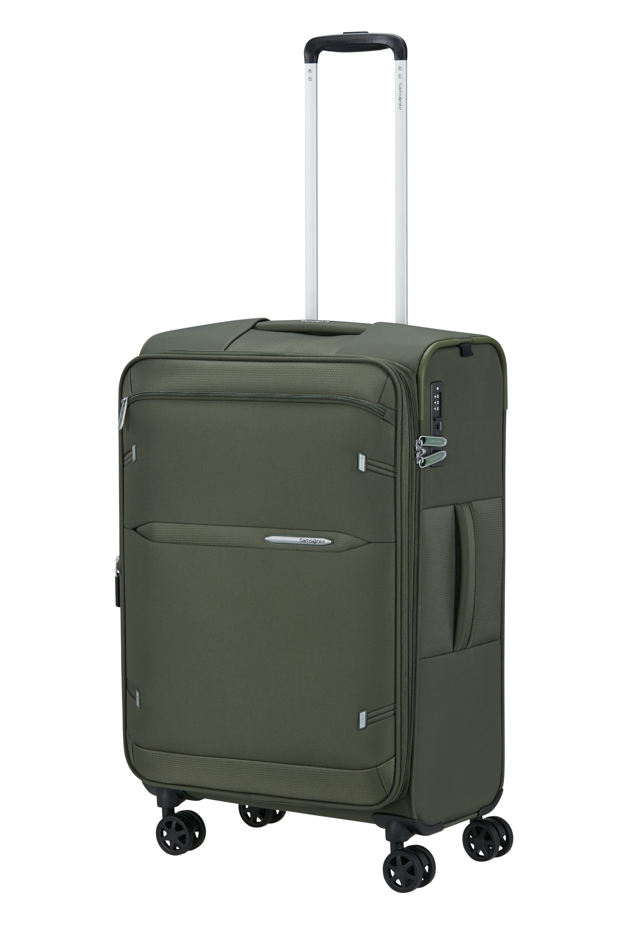 Samsonite Weichgepäck-Trolley GOTWIST, 4 Rollen, mit Teleskopgriff und mehreren Tragegriffen, innen aus Polyester