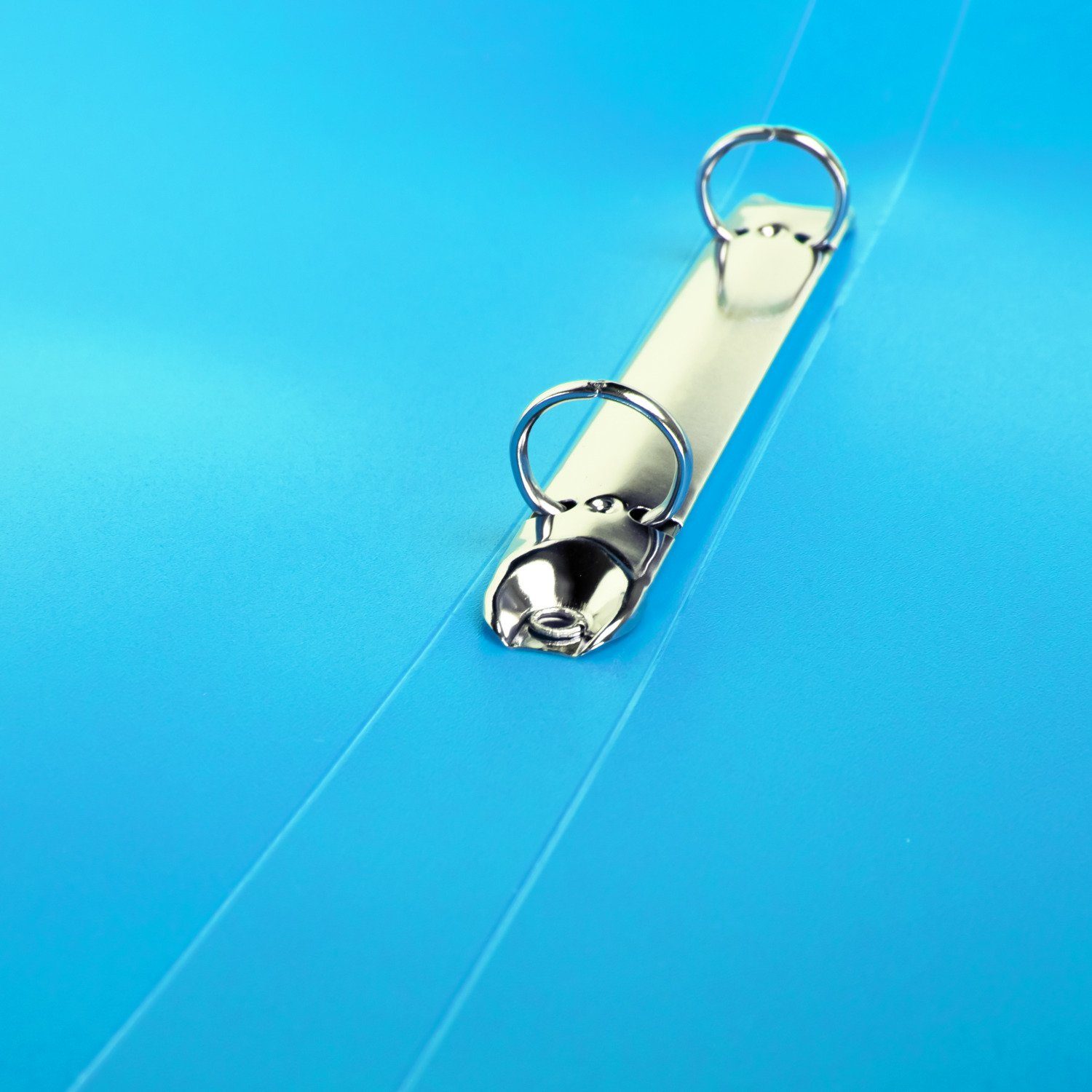 Idena Hefter Idena 10431 - Ringbuch im Format DIN A4, 2-Ring-Mechanik mit 16 mm