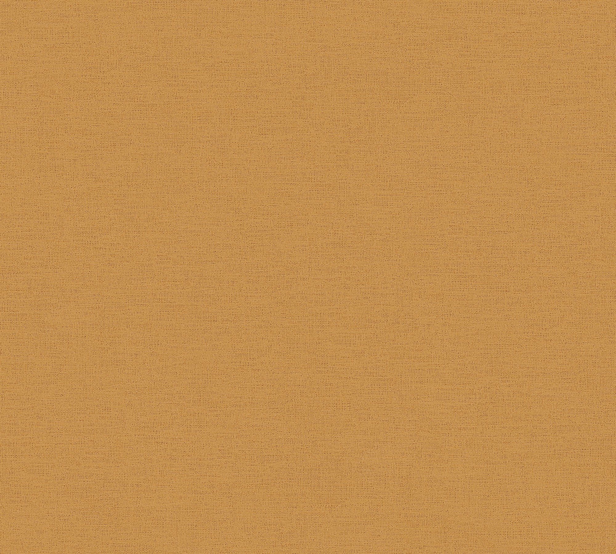 Vliestapete strukturiert (1 St), leicht geprägt, orange,gelb einfarbige Création Unitapete matt, A.S. Antigua Tapete,