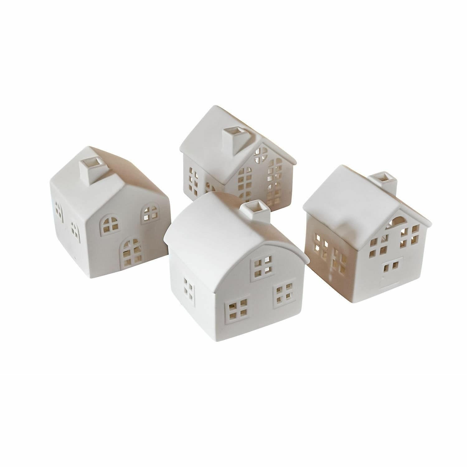 Mirabeau Windlicht Windlicht 4er Set Country weiß (4er Set, 4er Set), none – Bild 2 von 5