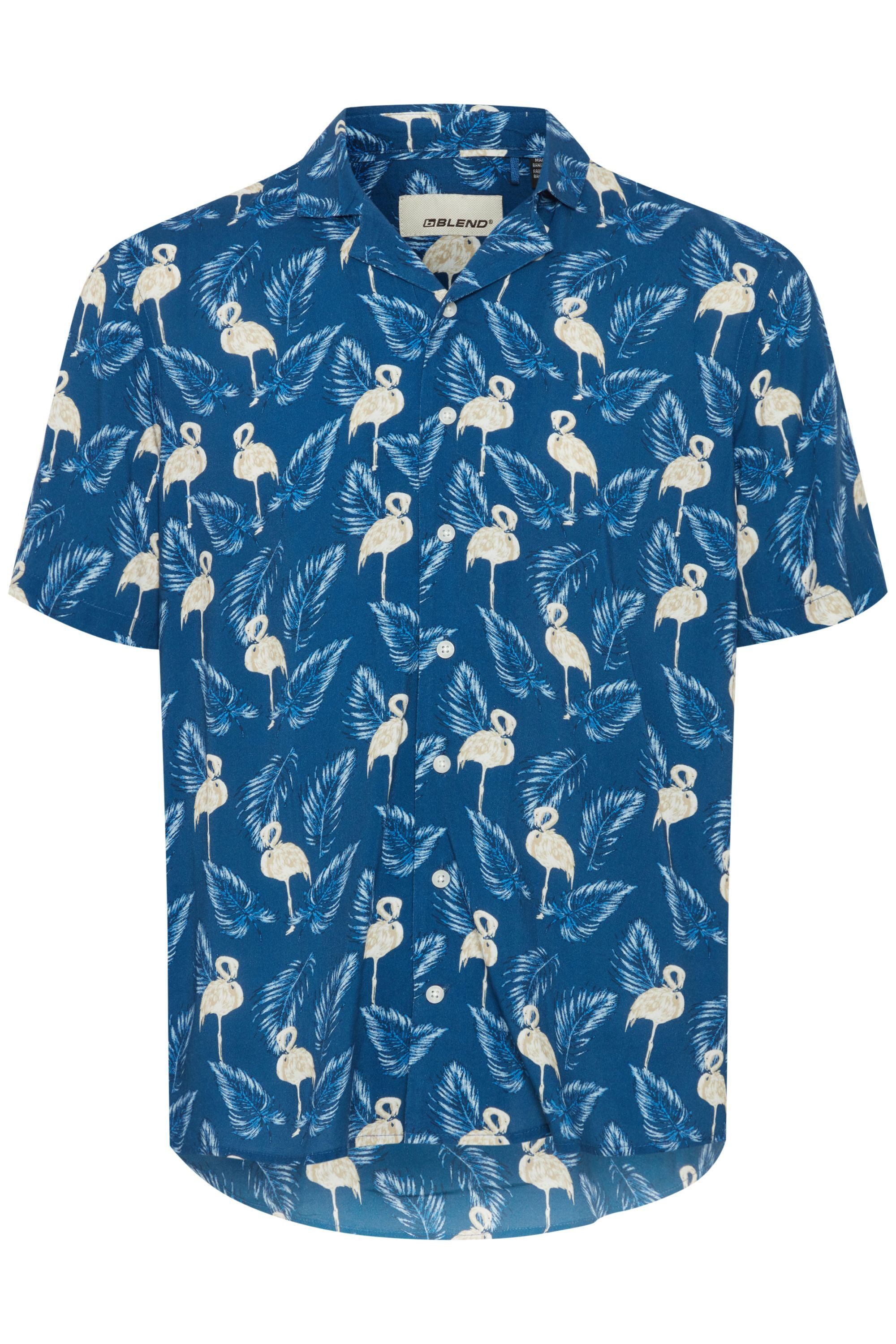 Blend Kurzarmhemd BHShirt Sommerliches Kurzarmhemd mit Druck günstig online kaufen
