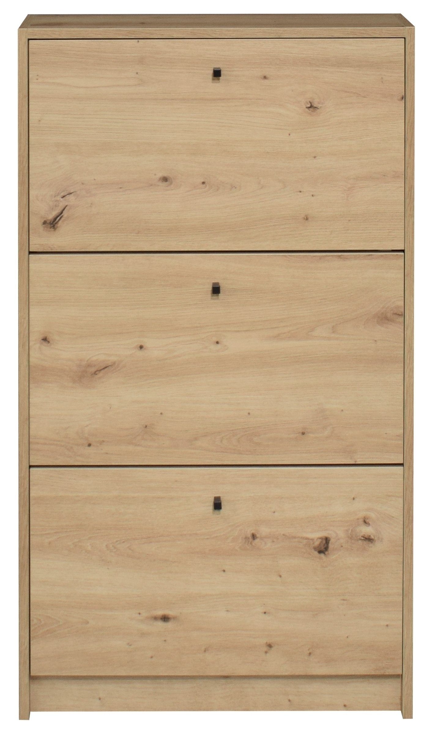 Mäusbacher Schuhkipper in asteiche, Holzwerkstoff - 60x104x16cm (BxHxT)