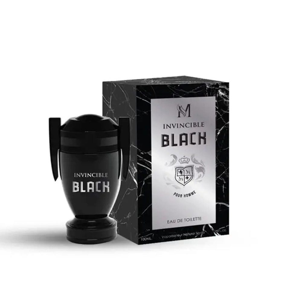 Yes Love Cosmetics Eau de Toilette Herren Parfüm "INVINCIBLE BLACK" 100 ml