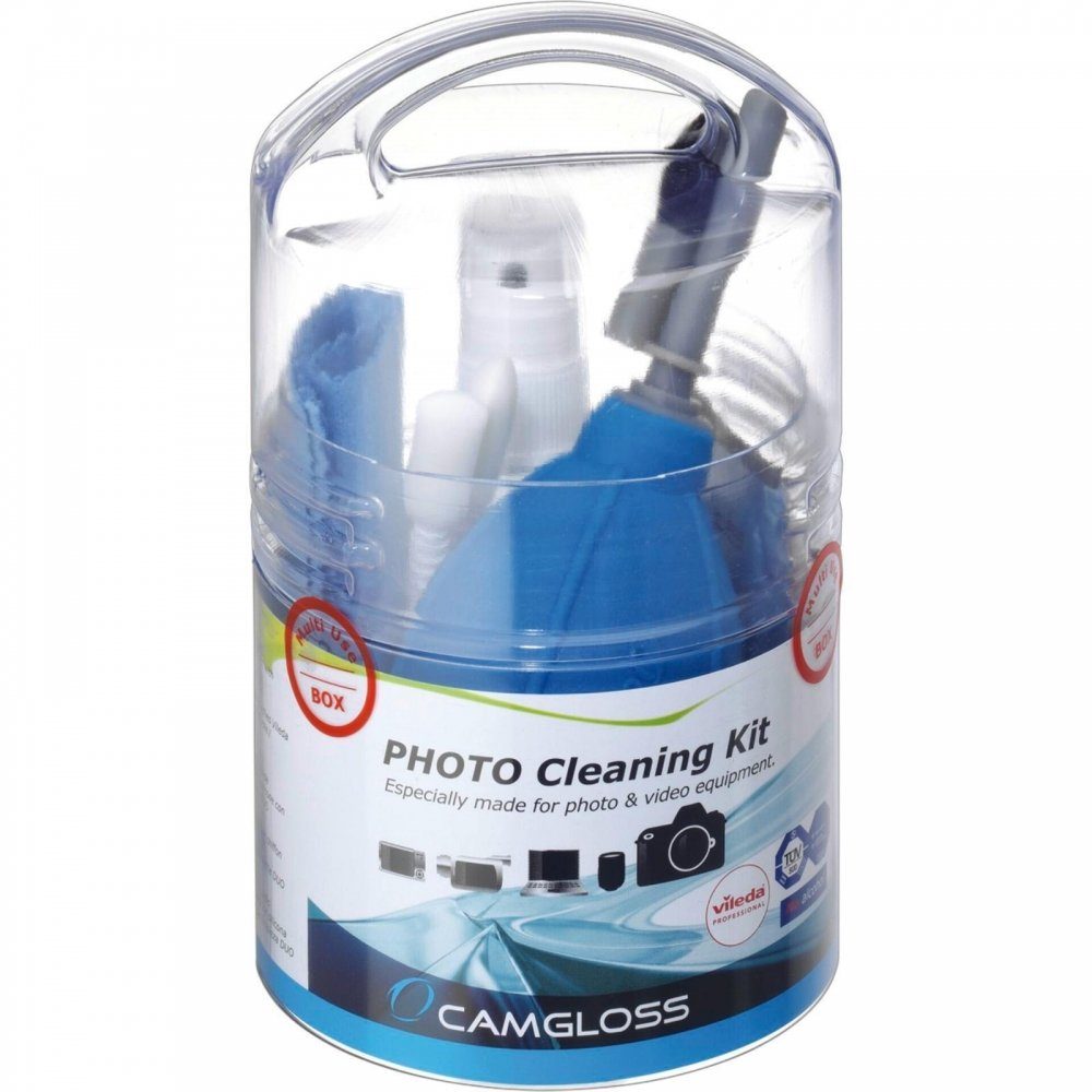 Camgloss Reinigungs-Set Foto Kit - Reinigungsset - blau/grau