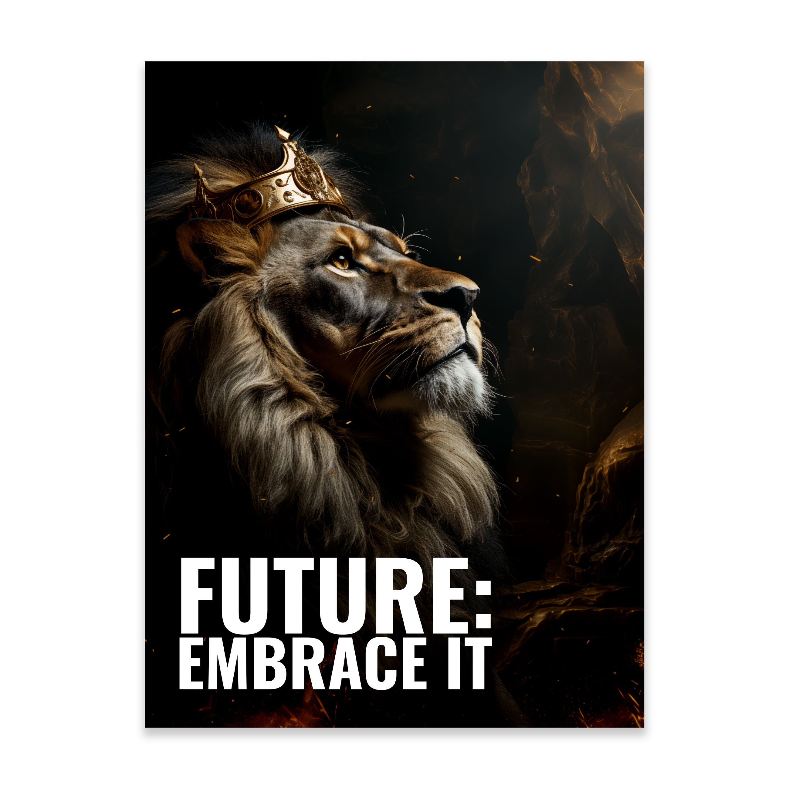 Wallarena Poster Natur - Mehrfarbig - Leinwand - Wohnzimmer, Natur