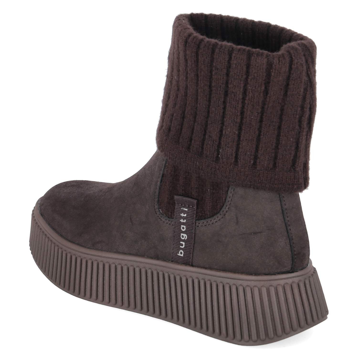 bugatti Bugatti 435AXC325569-6161 Damen Textil & Synthetik brown Schlupfstiefel