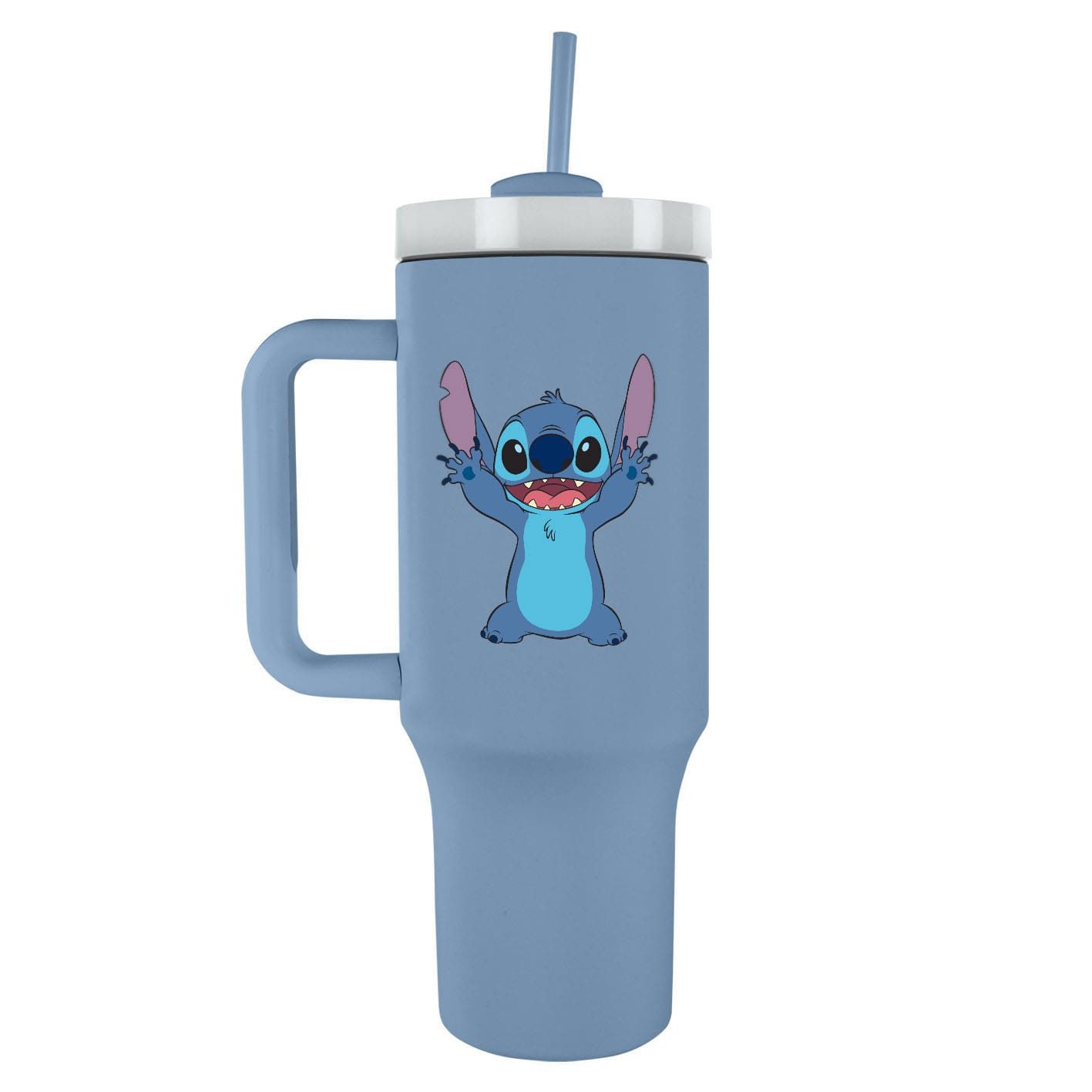 Pyramid International Coffee-to-go-Becher Lilo & Stitch Edelstahl-Trinkbecher Stitch 1130 ml, 1-tlg., Offiziell lizenzierter Edelstahl-Trinkbecher