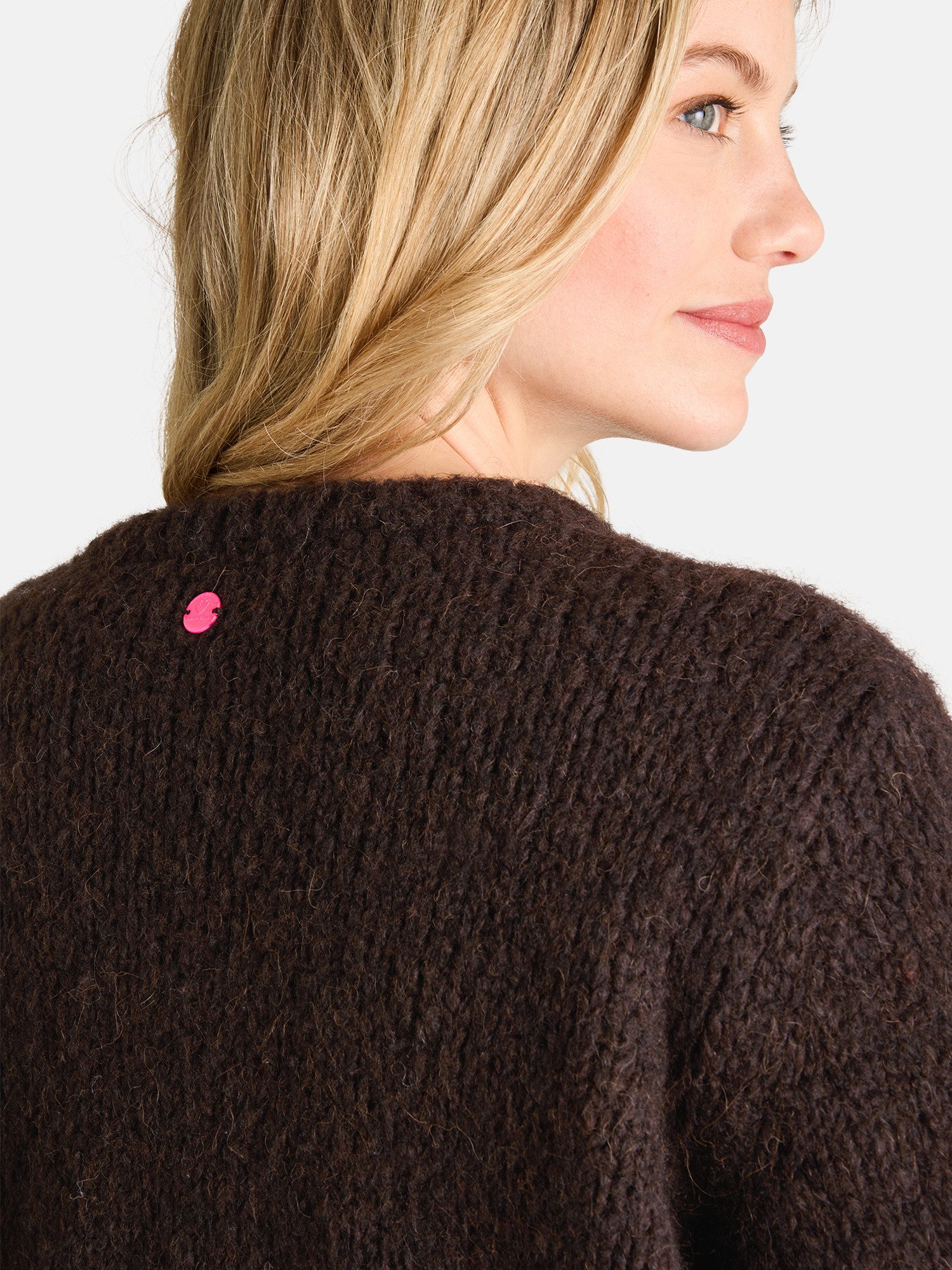 Lieblingsstück Strickjacke KianaL im Materialmix mit Alpaka-Anteil