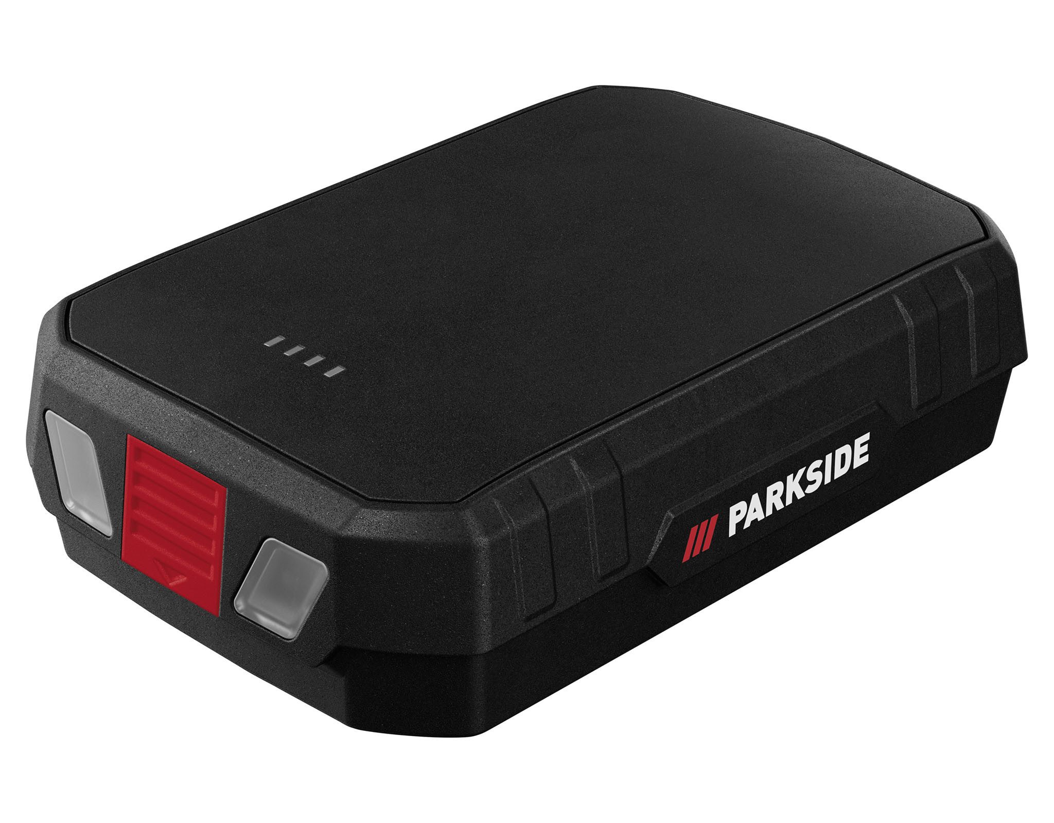 Parkside Powerbank 10000 mAh (3,7 V), mit Licht, IPX4-Spritzwasserschutz