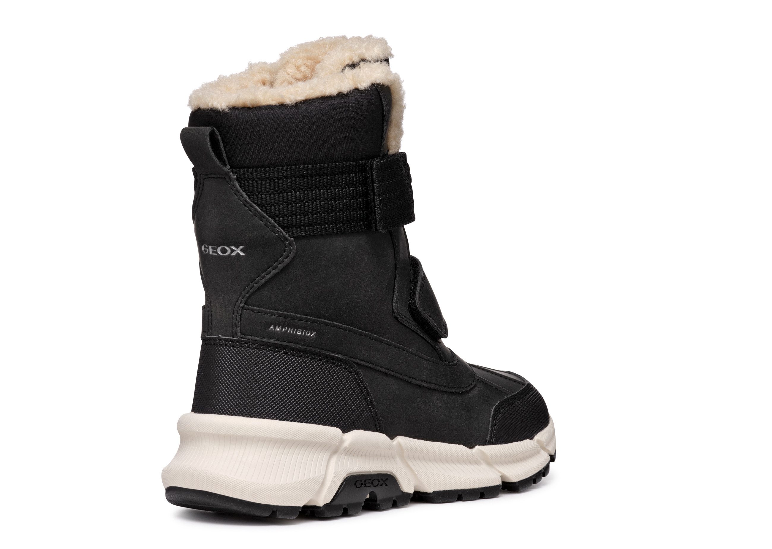 Geox J FLEXYPER PLUS BOY Winterstiefel Snowboots, Klettstiefel mit Warmfutter, Größenschablone zum Download – Bild 3 von 5