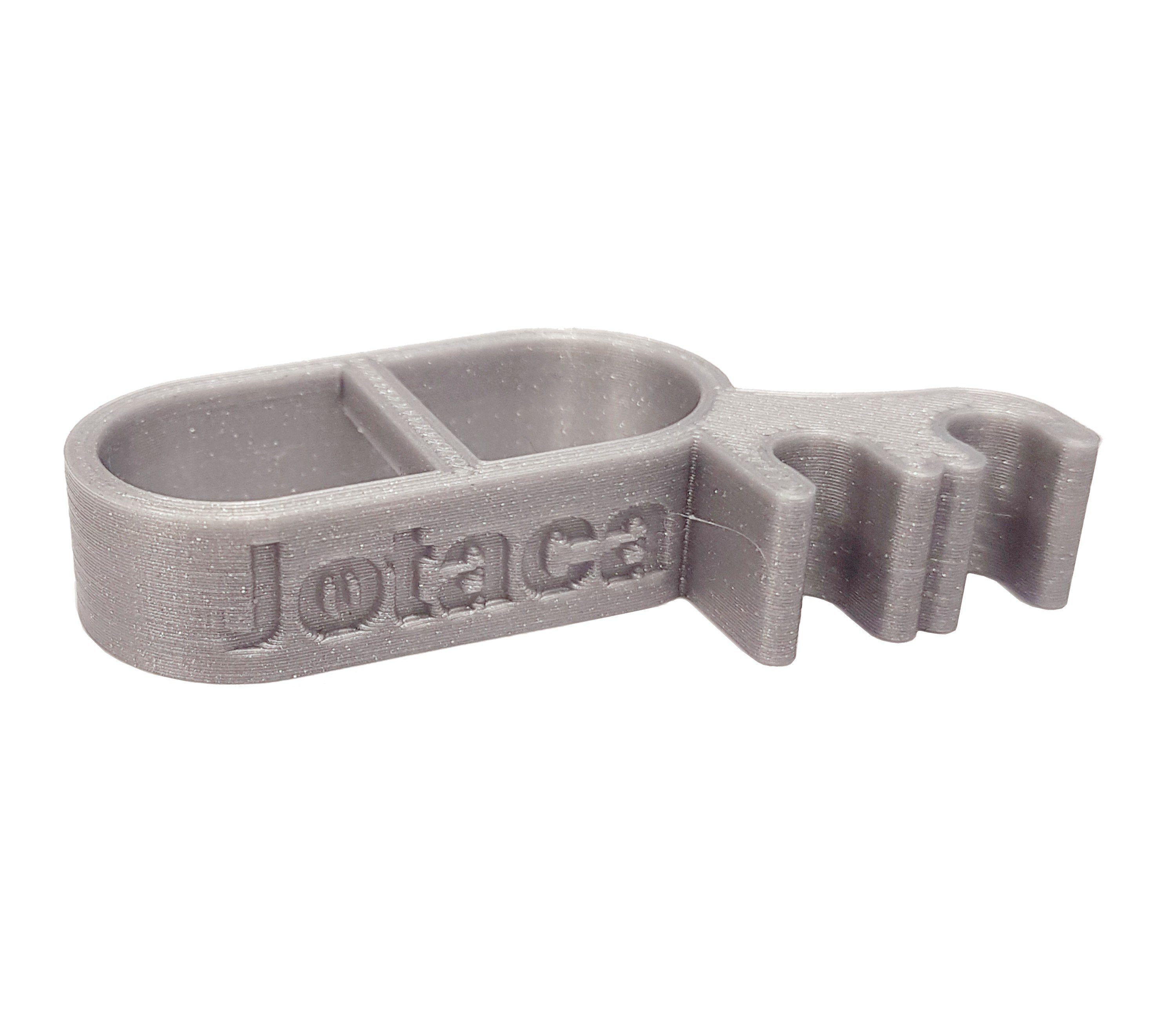 Jotaca Milchschlauch-Adapter Halter Befestigung, Zubehör für Kaffeevollautomat Jura E8 E80 E800 WE8 bis Baujahr 2018, Milchschlauchhalter Galaxy Silber