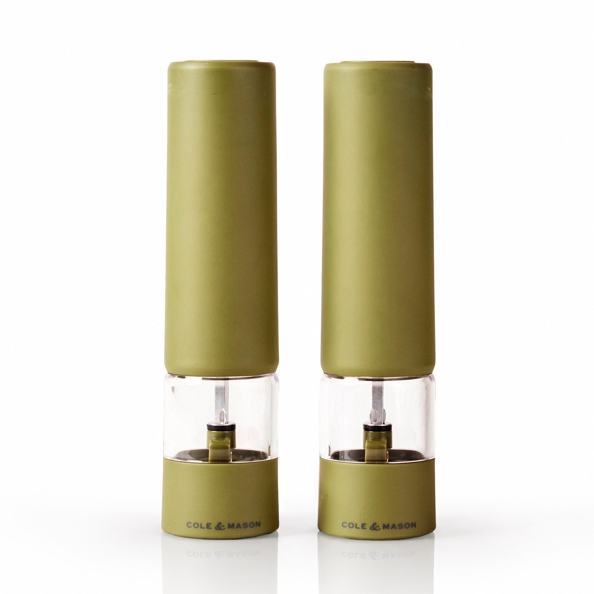Cole & Mason Salz-/Pfeffermühle Brixton, Elektrisch, USB-C aufladbar