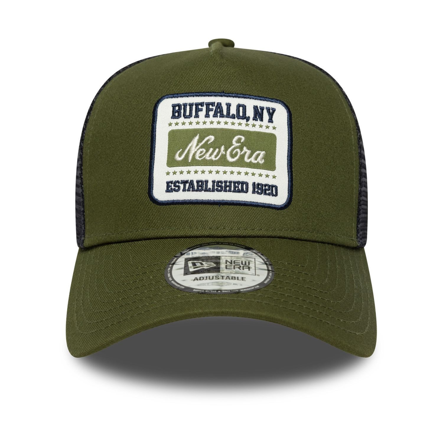 New Era Trucker Cap AFrame Trucker BRAND PATCH