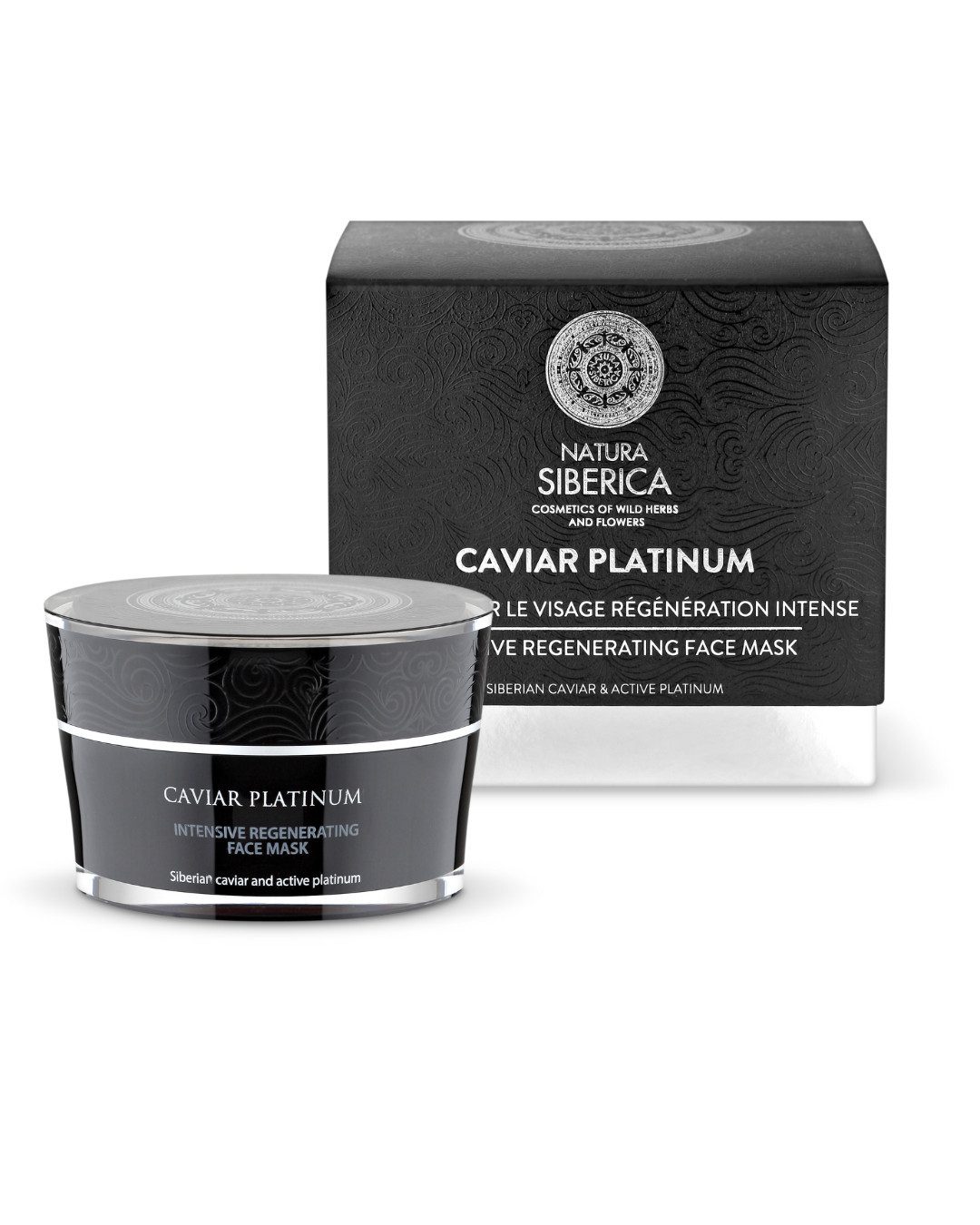 Natura Siberica Gesichtsmaske Caviar Platinum Intensive Regenerating Face Mask, 50 ml
