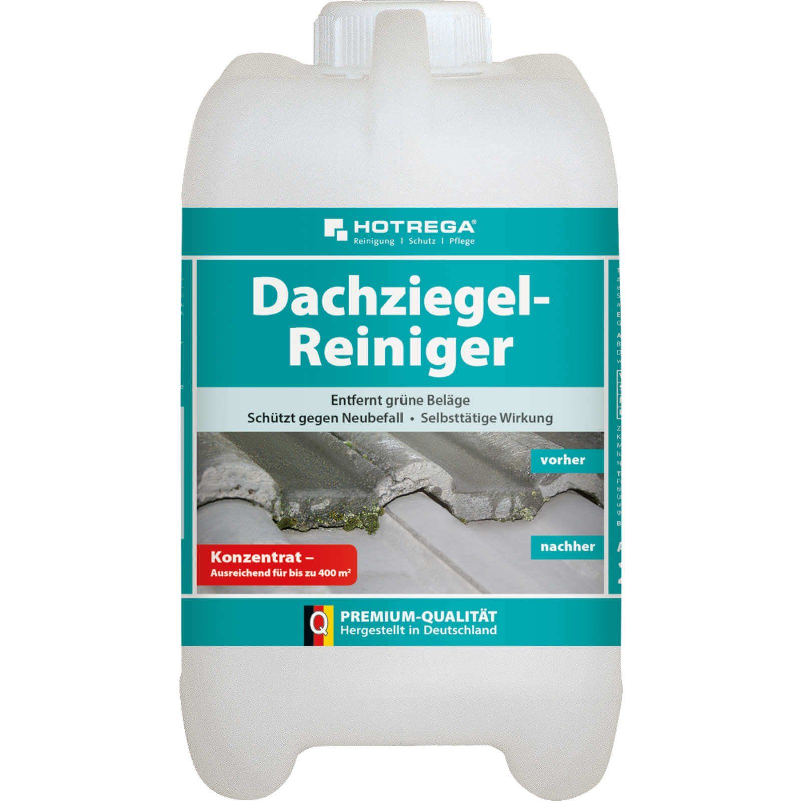 Dachziegel Reiniger Grünbelagentferner Steinreiniger Dachreiniger 2L Reinigungskonzentrat