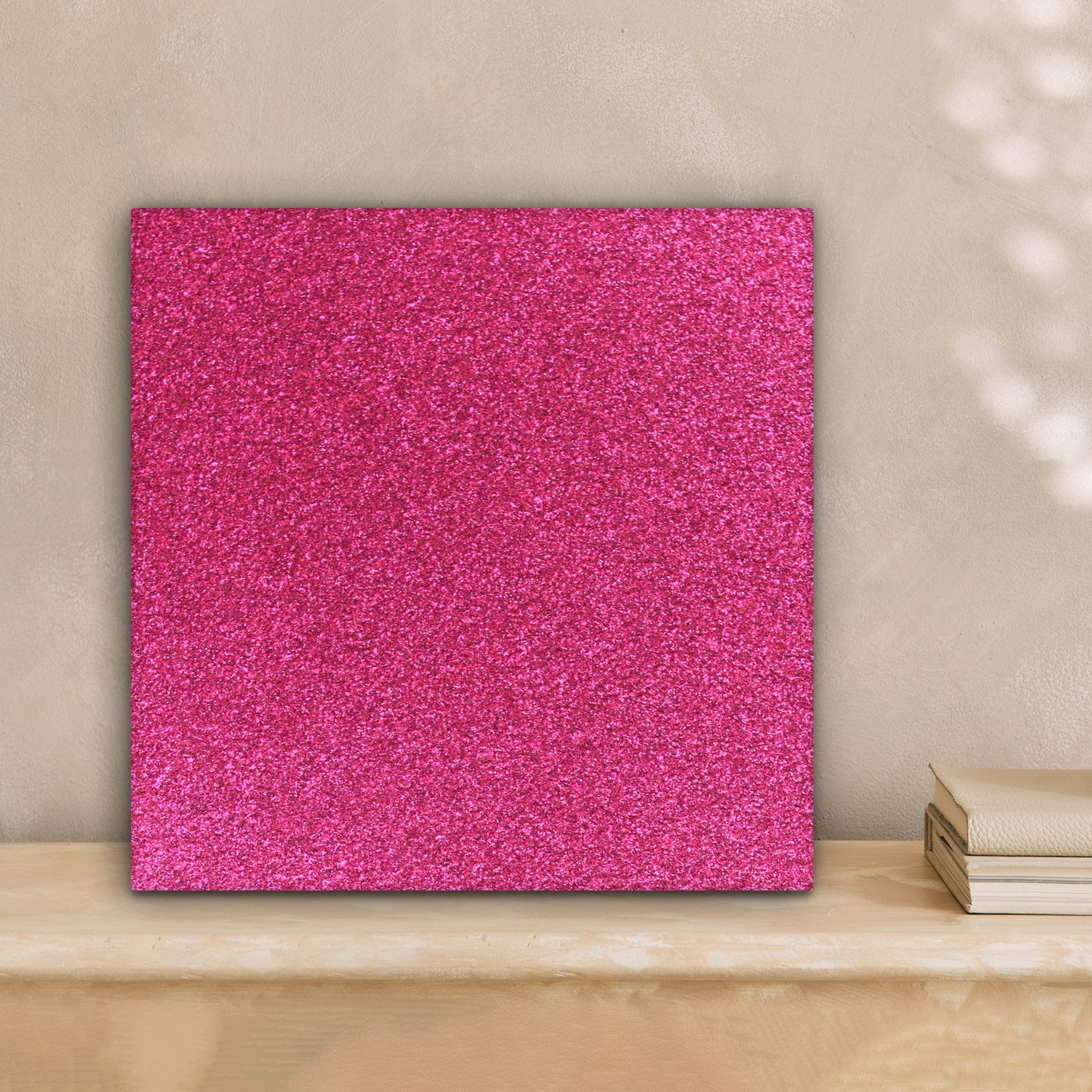 OneMillionCanvasses® Leinwandbild Rosa - Abstrakt - günstig online kaufen