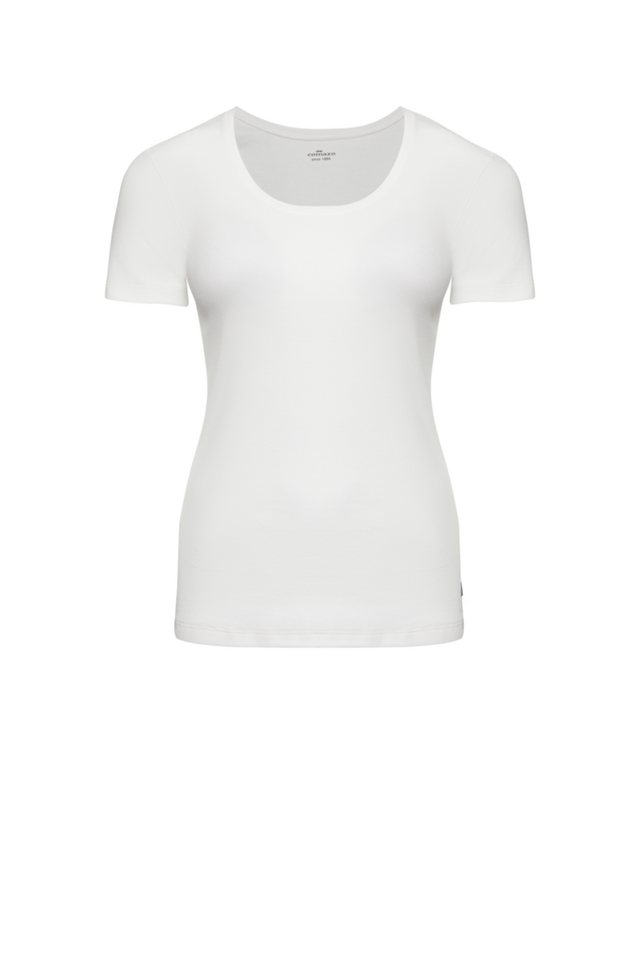 comazo Kurzarmshirt aus Feinripp