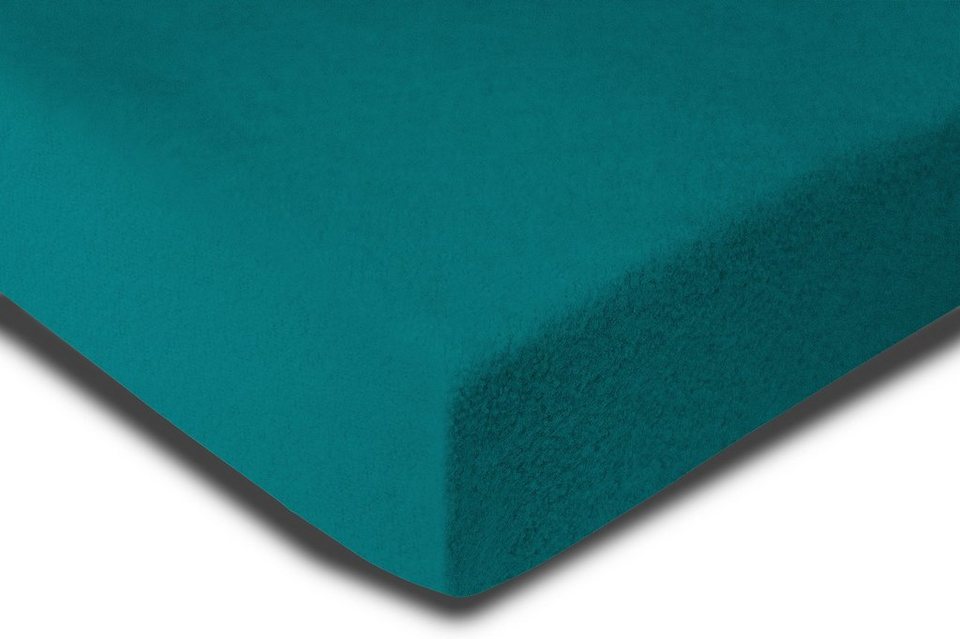 One Home Spannbettlaken Winter Flausch, Fleece, Gummizug: rundum, (1 Stück), flauschig und kuschelig warmes Thermofleece, Spannbetttuch