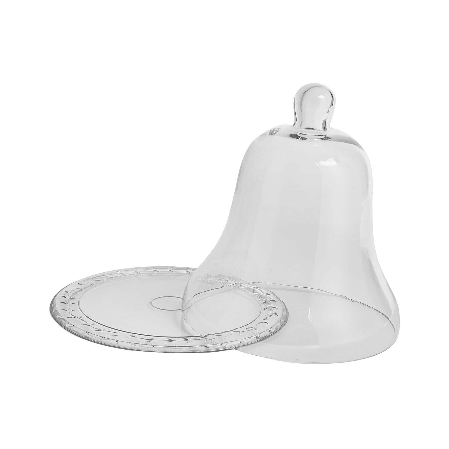 Mirabeau Vorratsdose Glasglocke mit Platte Maison d'Éclat klar