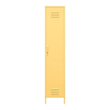 loft24 Spind Cache Metallschrank, 1 Tür, Retro Design, Höhe 185 cm