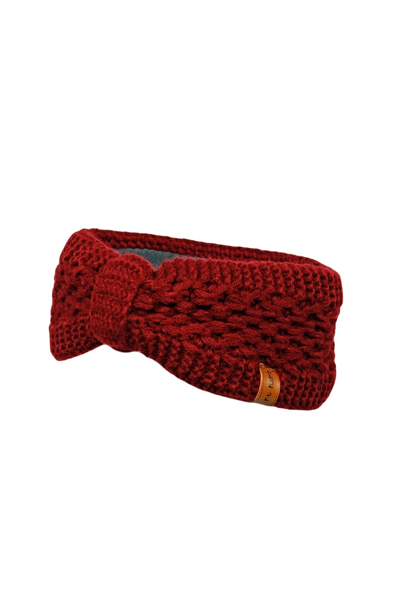 Beauty Thinxx Stirnband Strick-Stirnband "Knoten" Damen Stirnband aus der aktuellen Kollektion, für warme Ohren. Berry