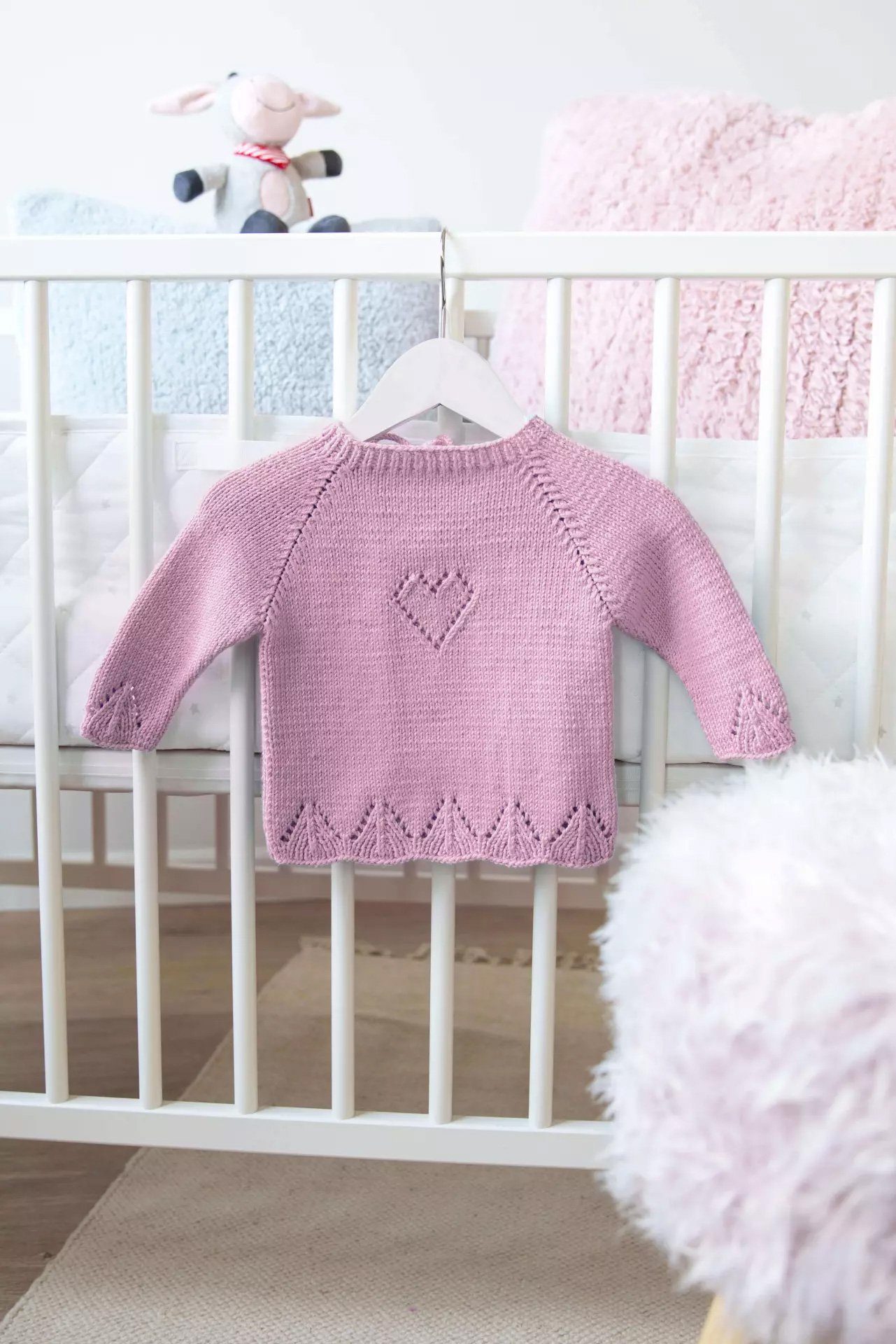 Gründl Wolle Baby Cotton - Babywolle zum Stricken und Häkeln Häkelwolle, 140,00 m (Baumwollmischgarn, Strickgarn, Handstrickgarn mit Baumwolle), hautfreundlich und speichelecht