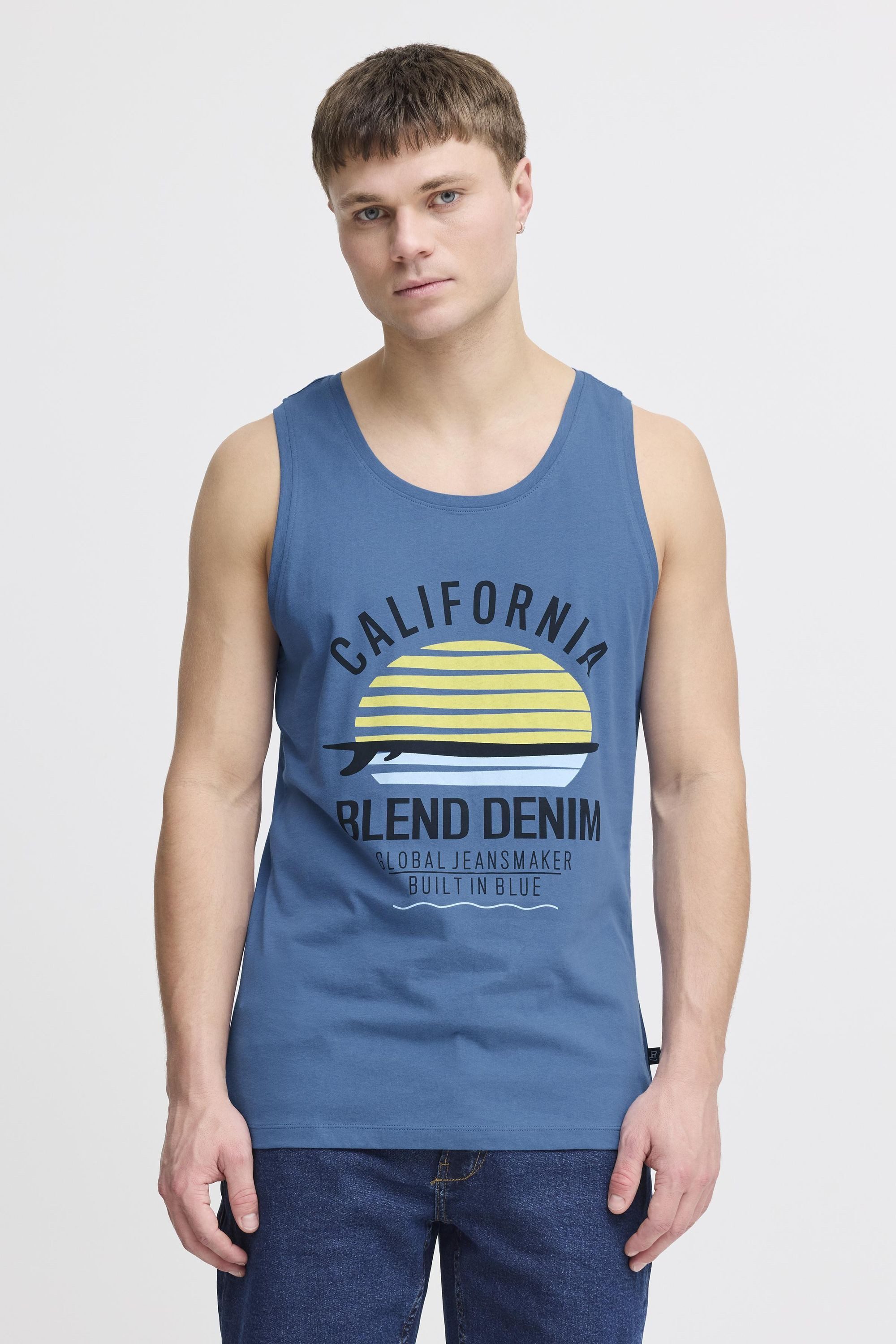 Blend Tanktop BHCali Lässiges Tanktop mit Rundhalssauschnitt und Print