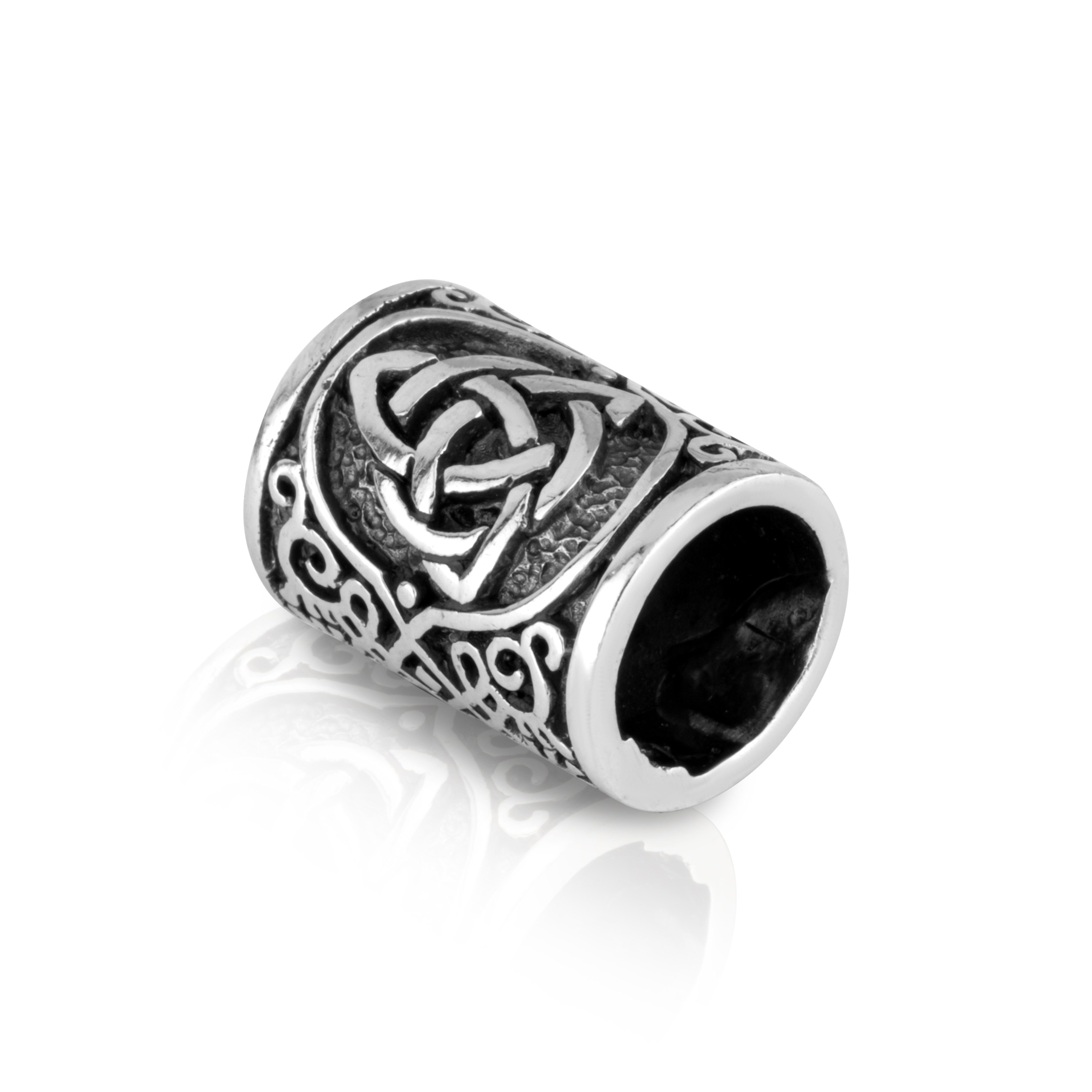 Diadem Triquetra 925 Silber Bartperle Wikinger Keltisch
