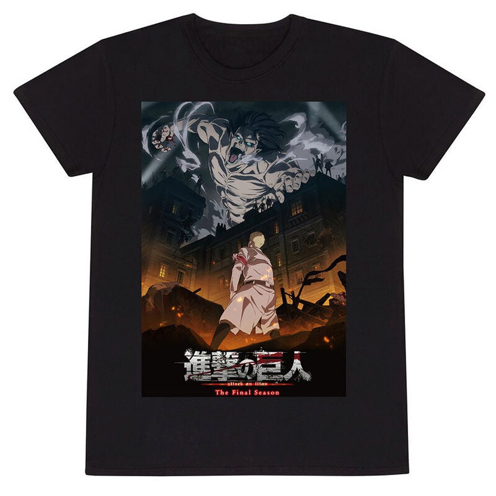 Attack on Titan T-Shirt The Final Season Poster