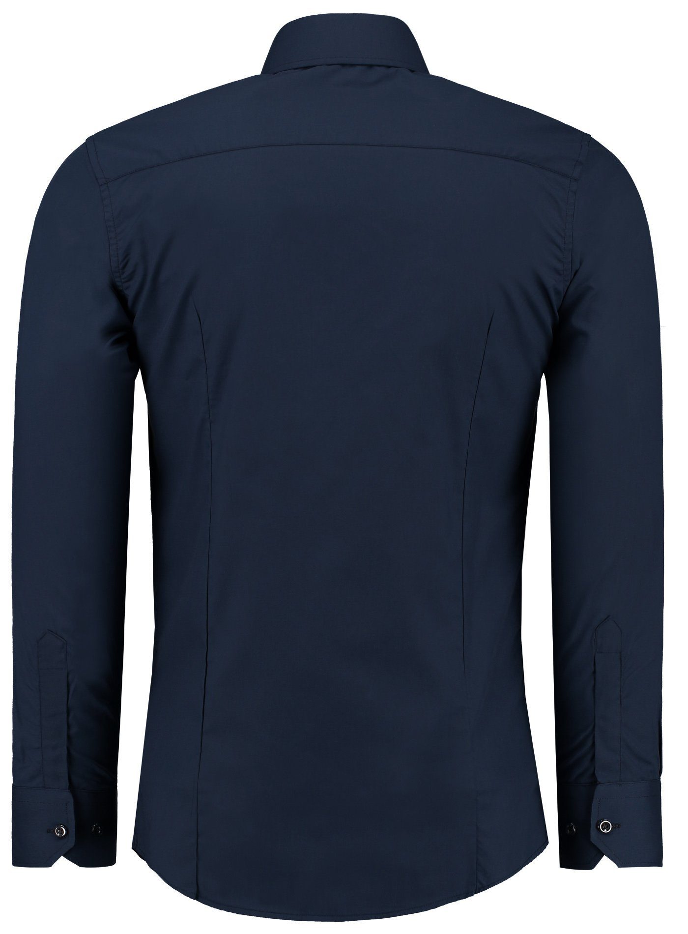 J'S FASHION Businesshemd JS12105 Slim Fit Langarm Herren Hemd mit farblich günstig online kaufen