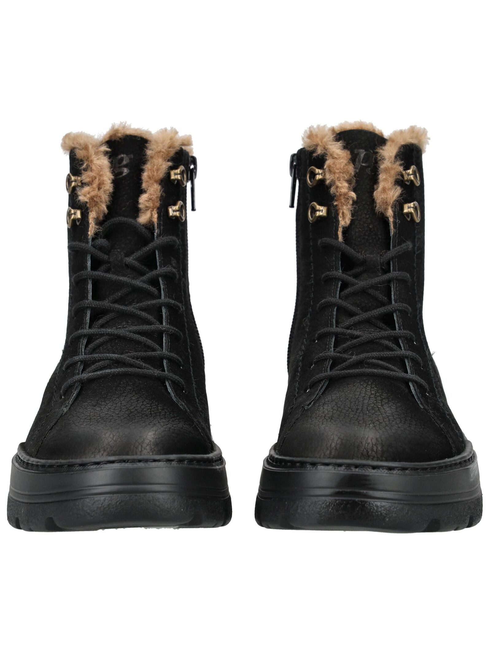 Paul Green Paul Green Stiefelette Nubukleder Schnürstiefelette