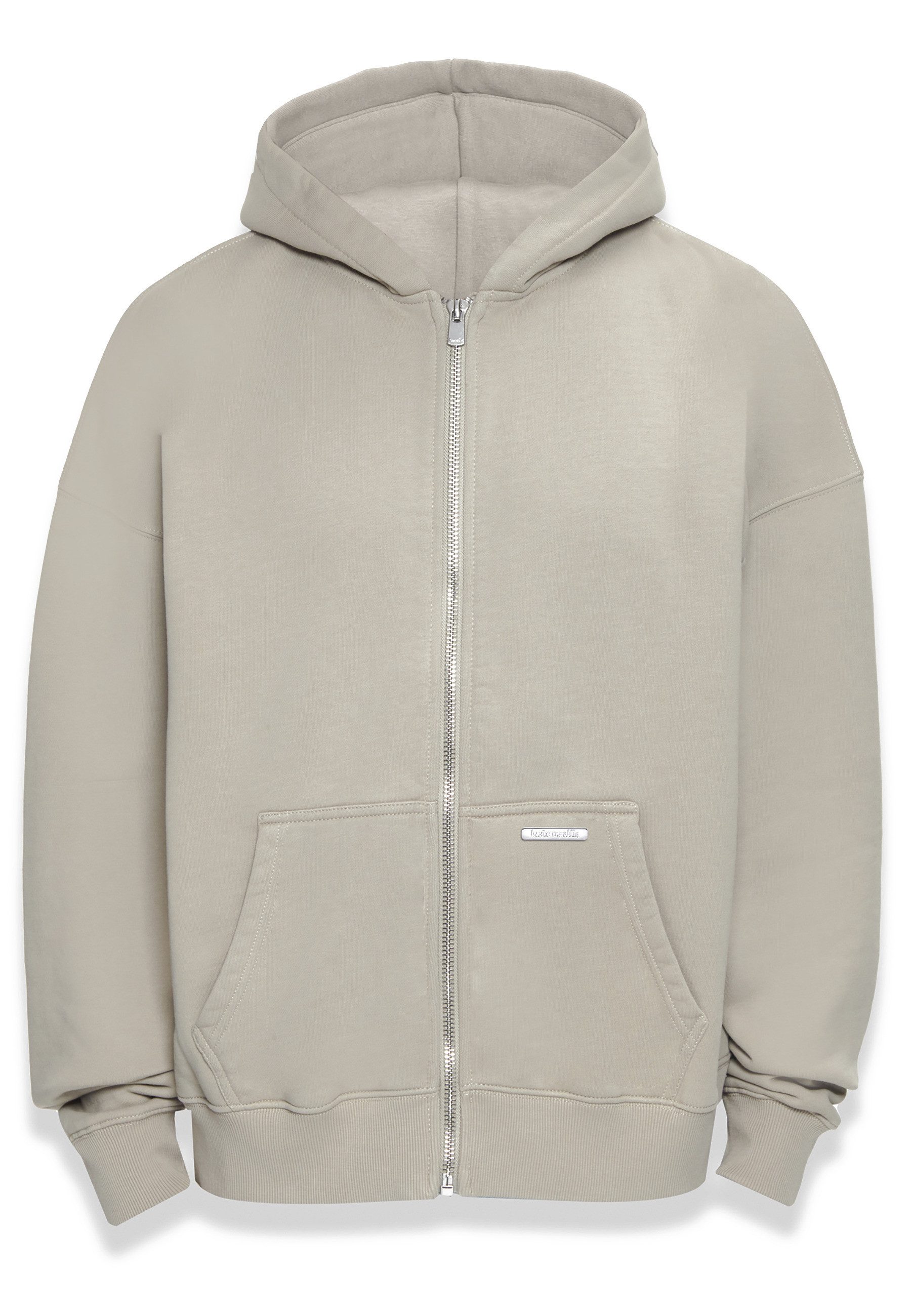 Kapuzenpullover Dropsize Herren Bazix Republiq Super Heavy Rib Zipper