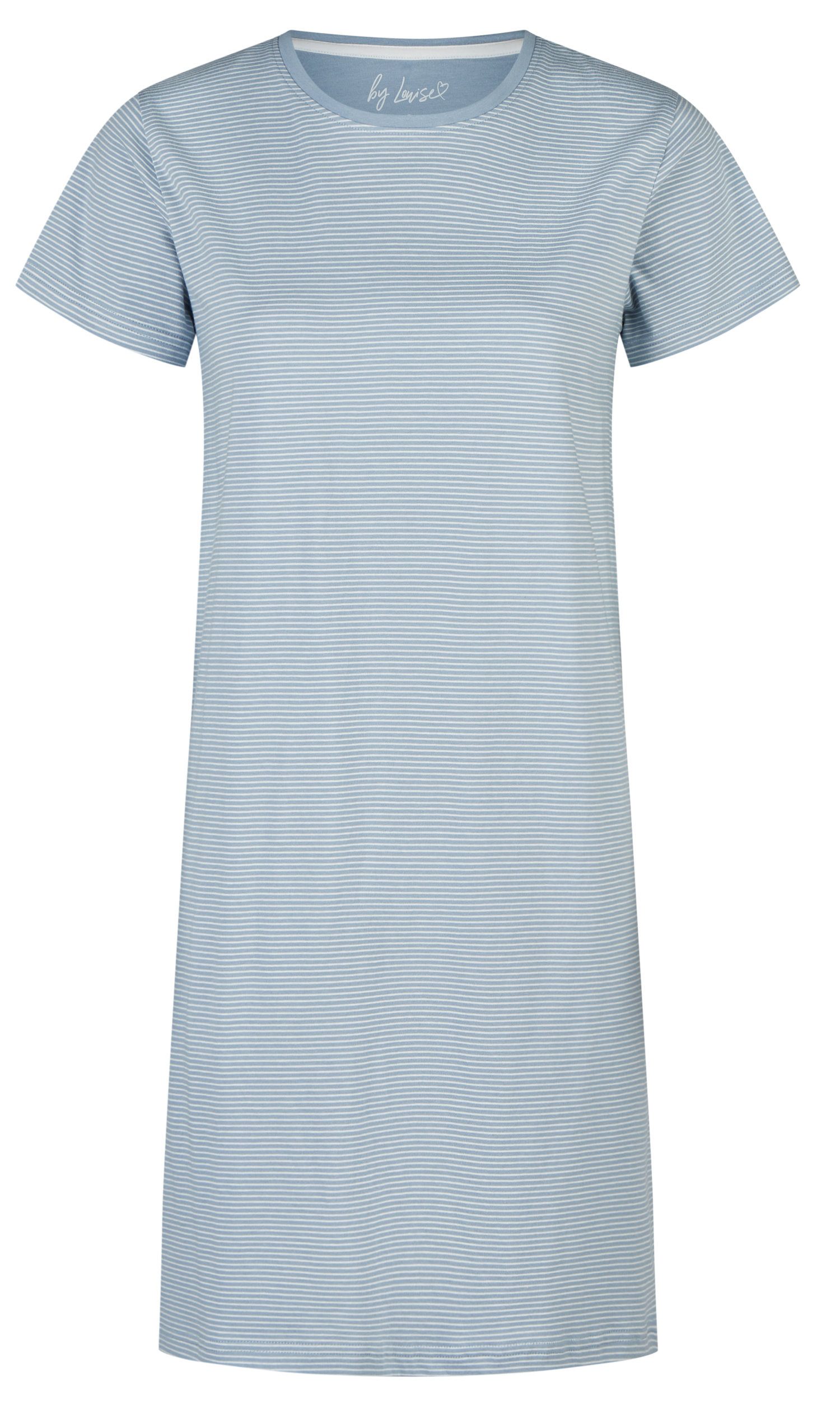 Nachthemd Damen Schlafshirt mit kurzem Arm