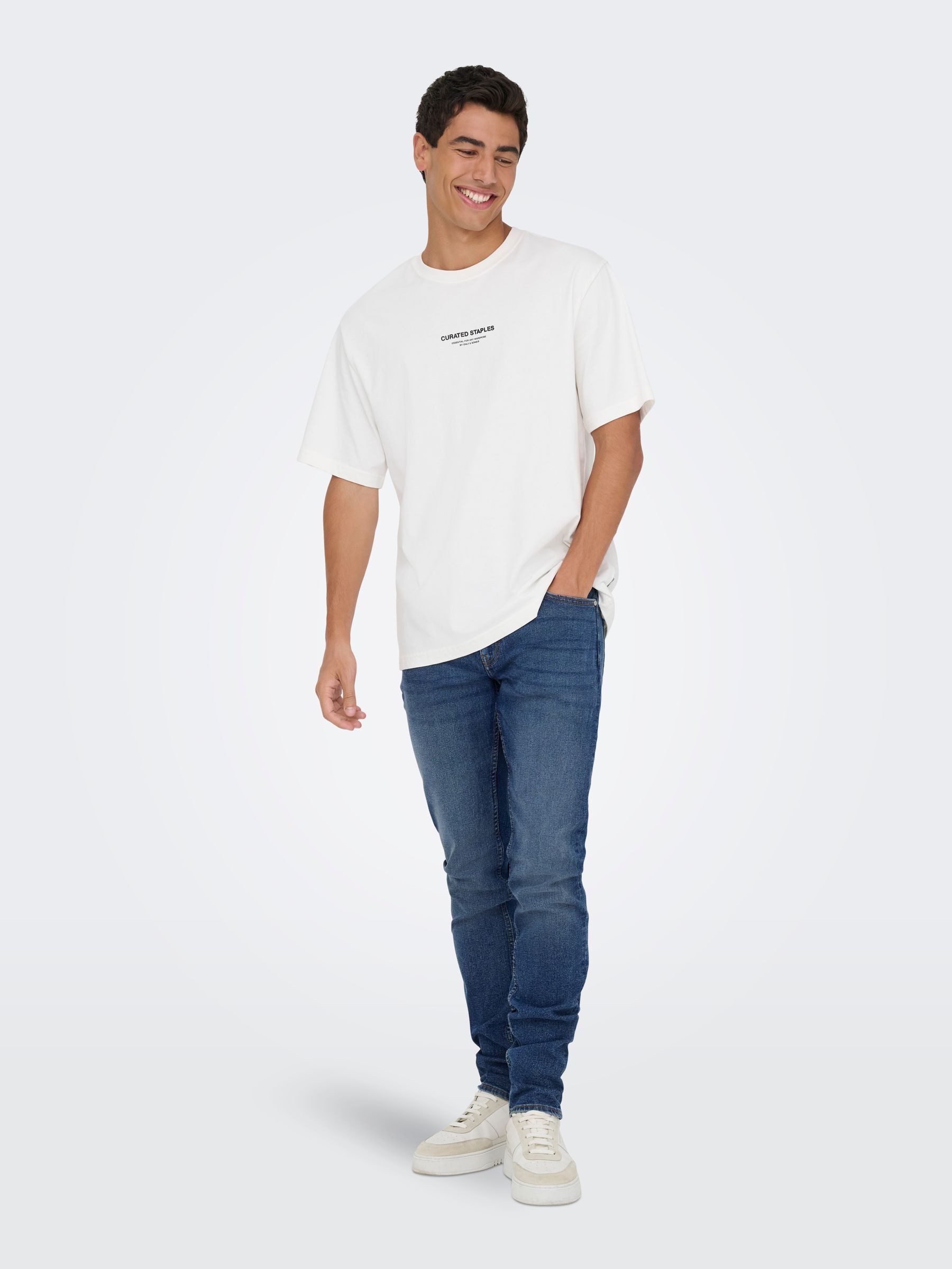 ONLY & SONS Slim-fit-Jeans ONSLOOM SLIM 5748 EY BOX JEANS MU Baumwollmischung, slim fit