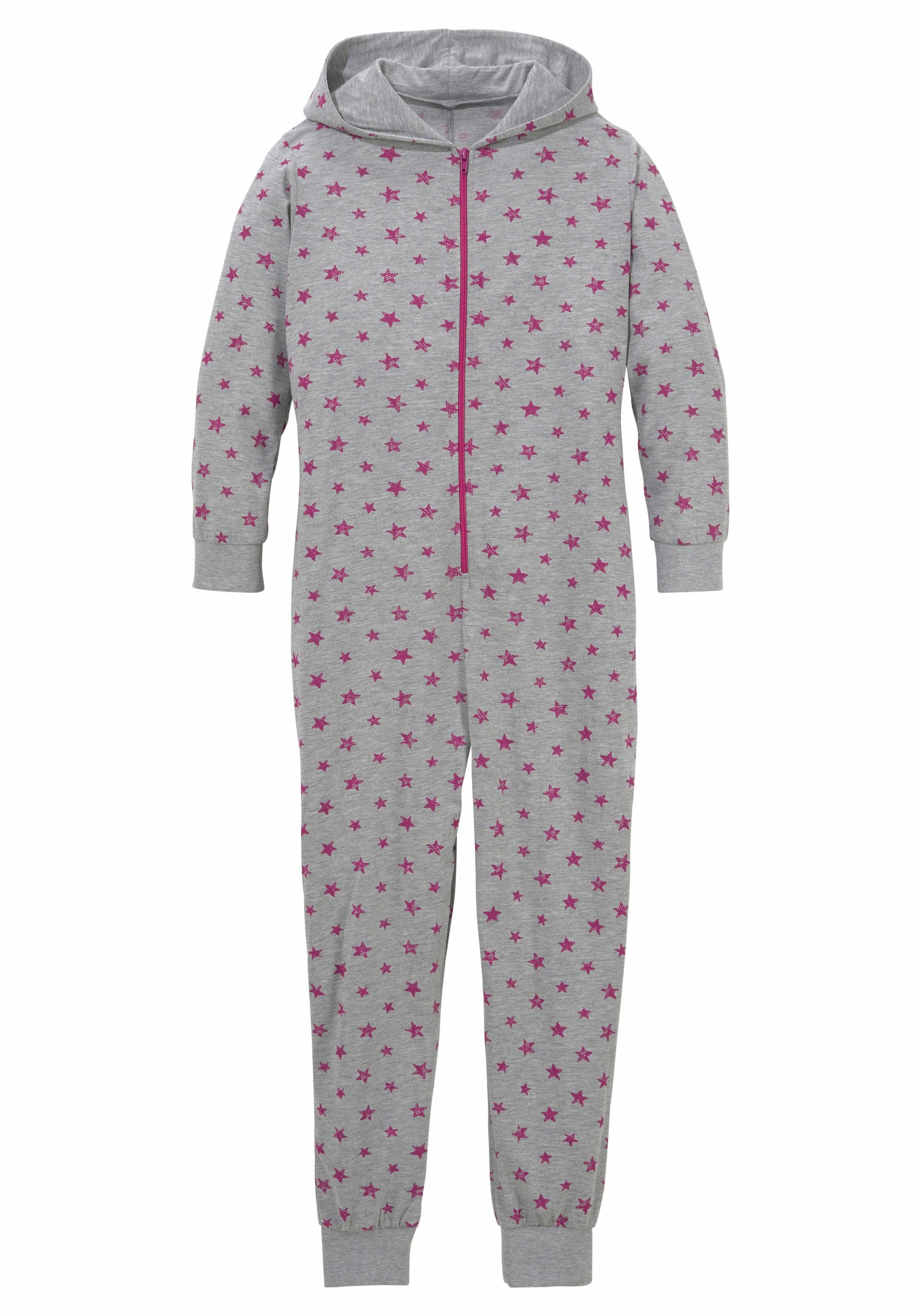 petite fleur Overall toller Einteiler zum Relaxen, allover bedruckt