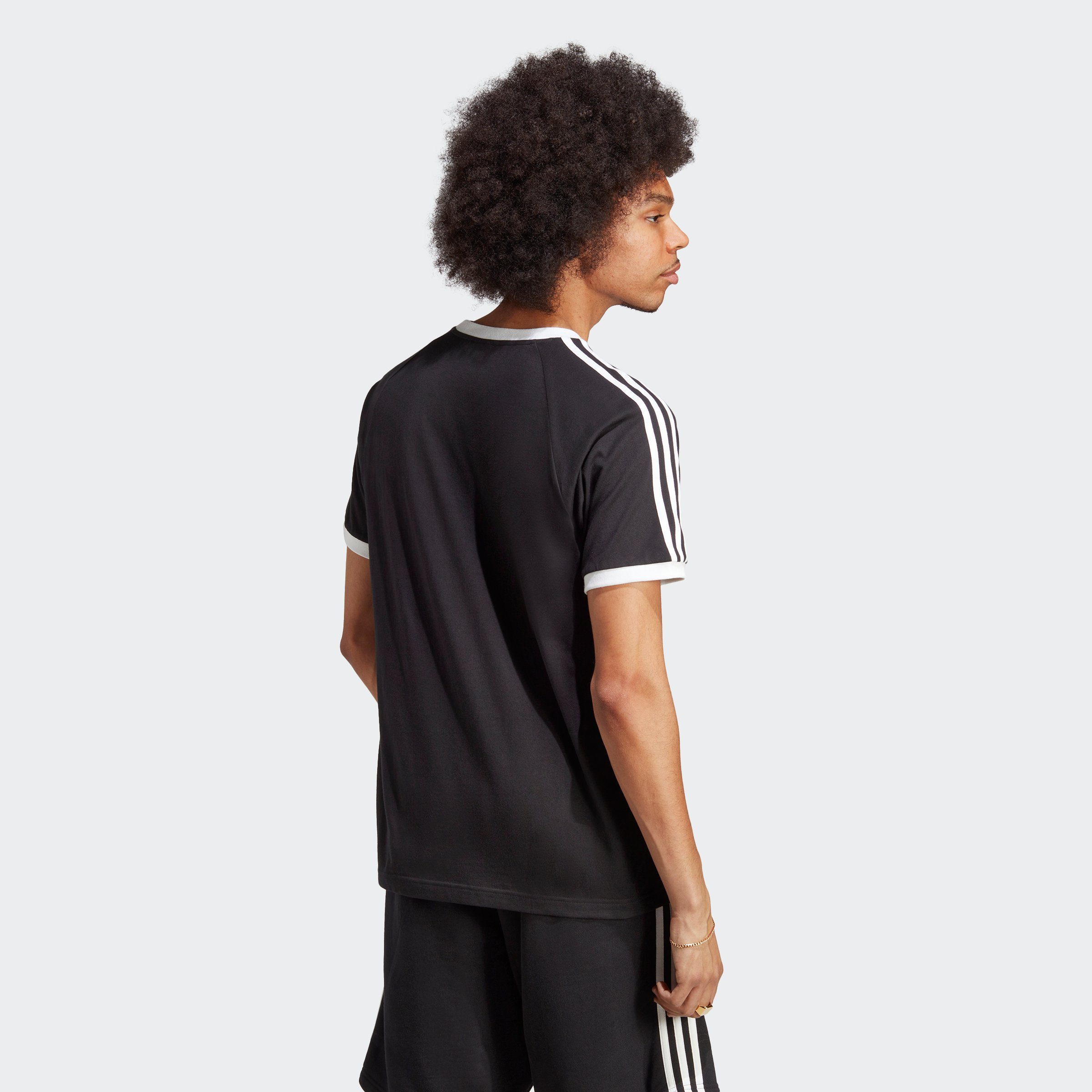 adidas Originals T-Shirt 3-STRIPES TEE schmale Passform, Kurzarm, mit kontr günstig online kaufen