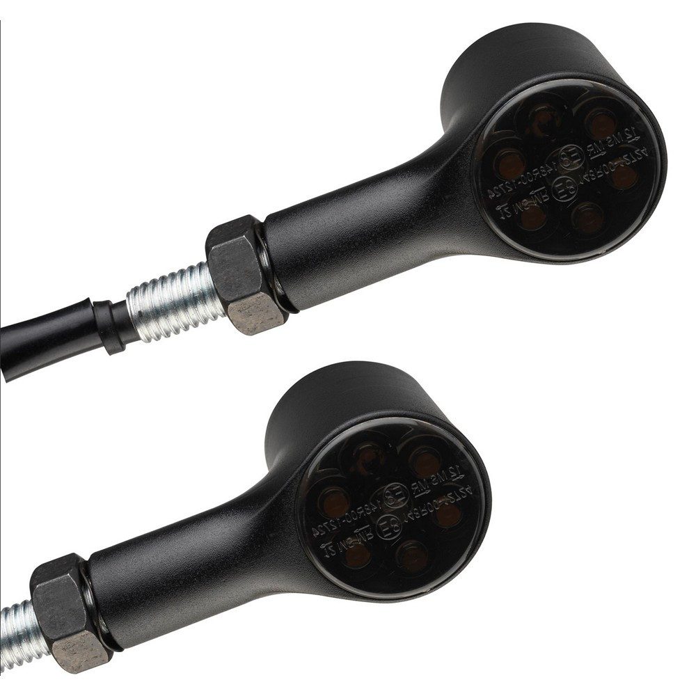 Lumitecs Blinker 2x 3 in 1 LED Blinker Motorrad mit E-Prüfzeichen Brems- und Rücklicht